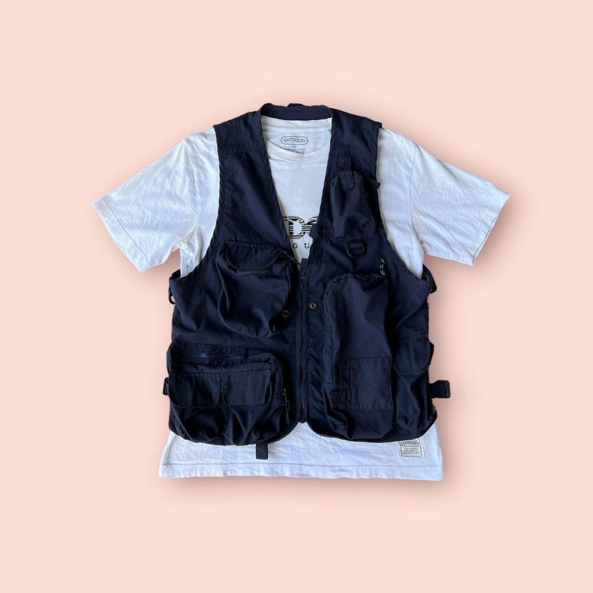 Japanese Brand × Vintage VINTAGE MULTI POCKET UTILITY YATCH/OUTDOOR VEST Size US M / EU 48-50 / 2 - 2 Thumbnail