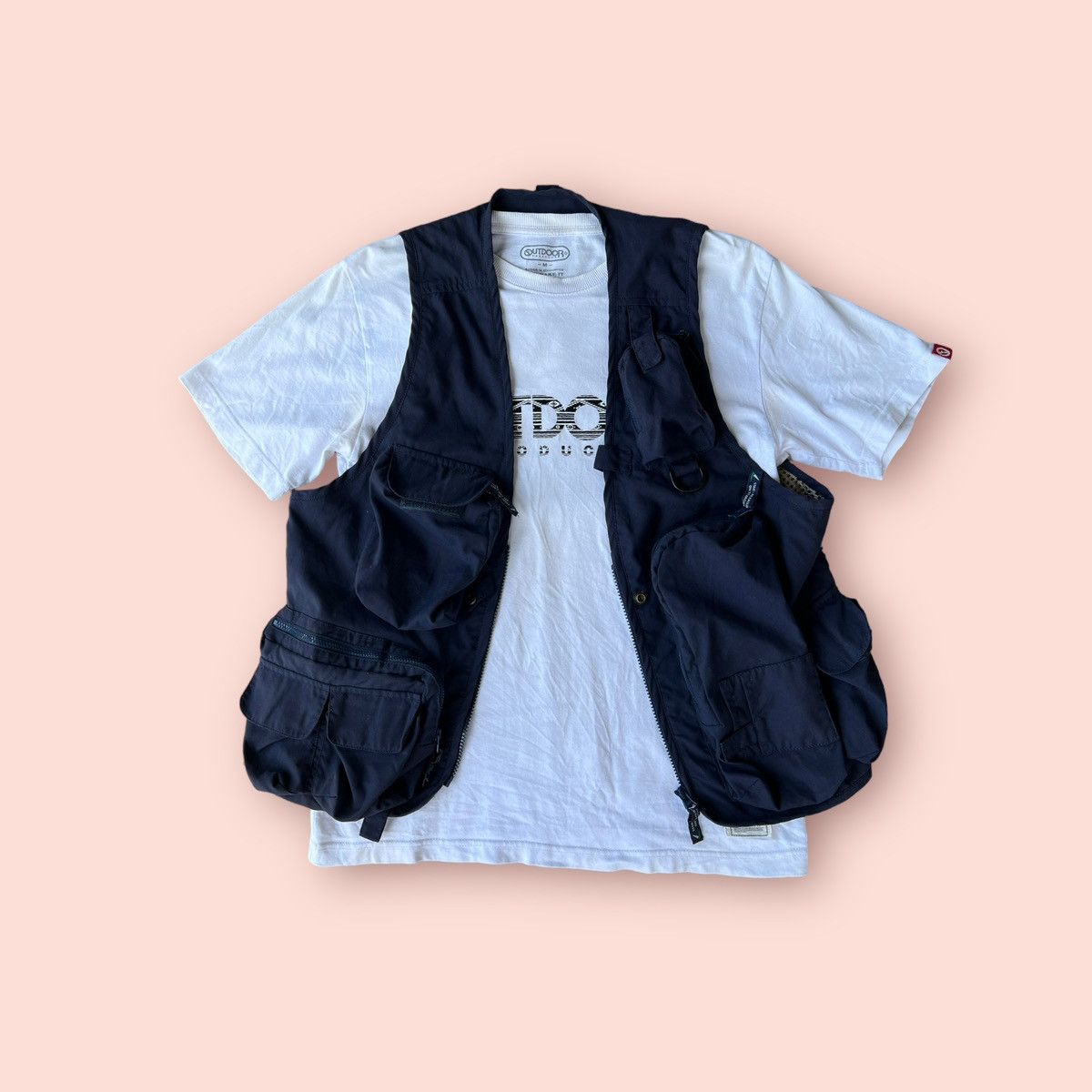 Japanese Brand × Vintage VINTAGE MULTI POCKET UTILITY YATCH/OUTDOOR VEST Size US M / EU 48-50 / 2 - 3 Thumbnail
