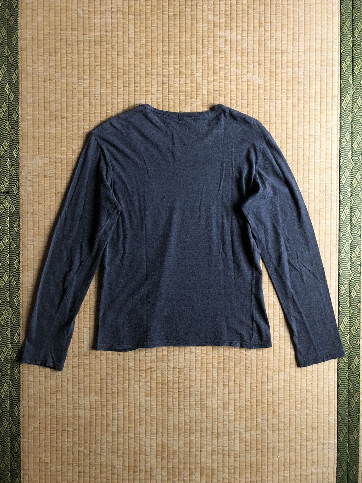 Helmut Lang 1998 Helmut Lang Single Pocket Minimal LS Shirt Sweater Size US S / EU 44-46 / 1 - 3 Thumbnail
