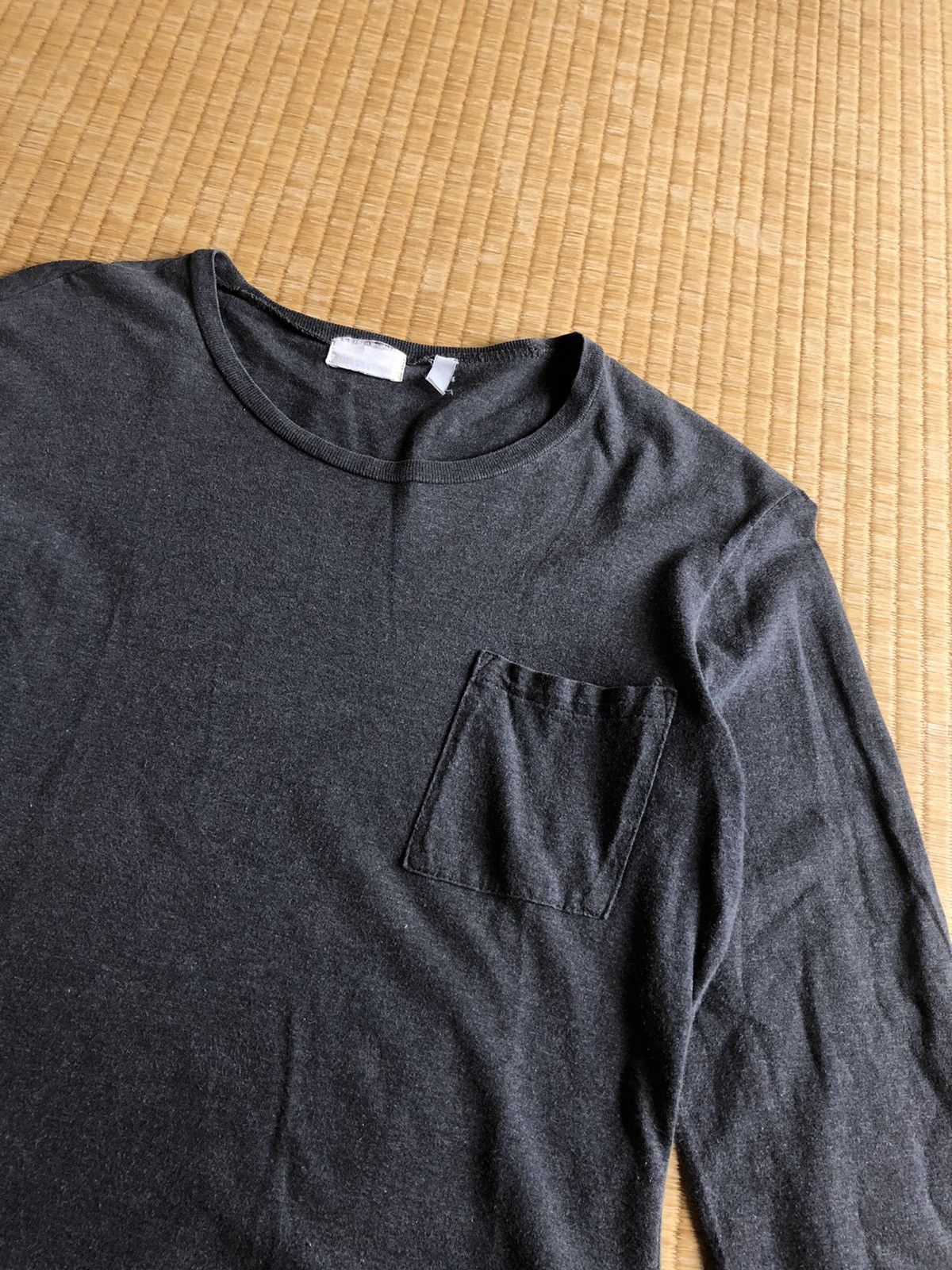 Helmut Lang 1998 Helmut Lang Single Pocket Minimal LS Shirt Sweater Size US S / EU 44-46 / 1 - 1 Thumbnail
