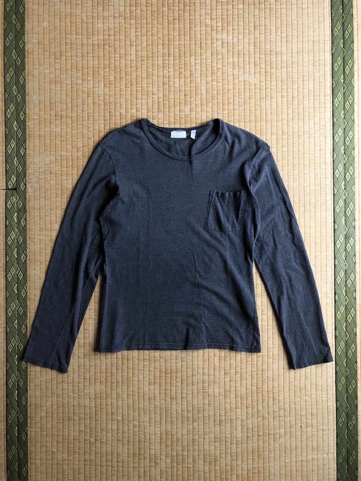 Helmut Lang 1998 Helmut Lang Single Pocket Minimal LS Shirt Sweater Size US S / EU 44-46 / 1 - 2 Thumbnail