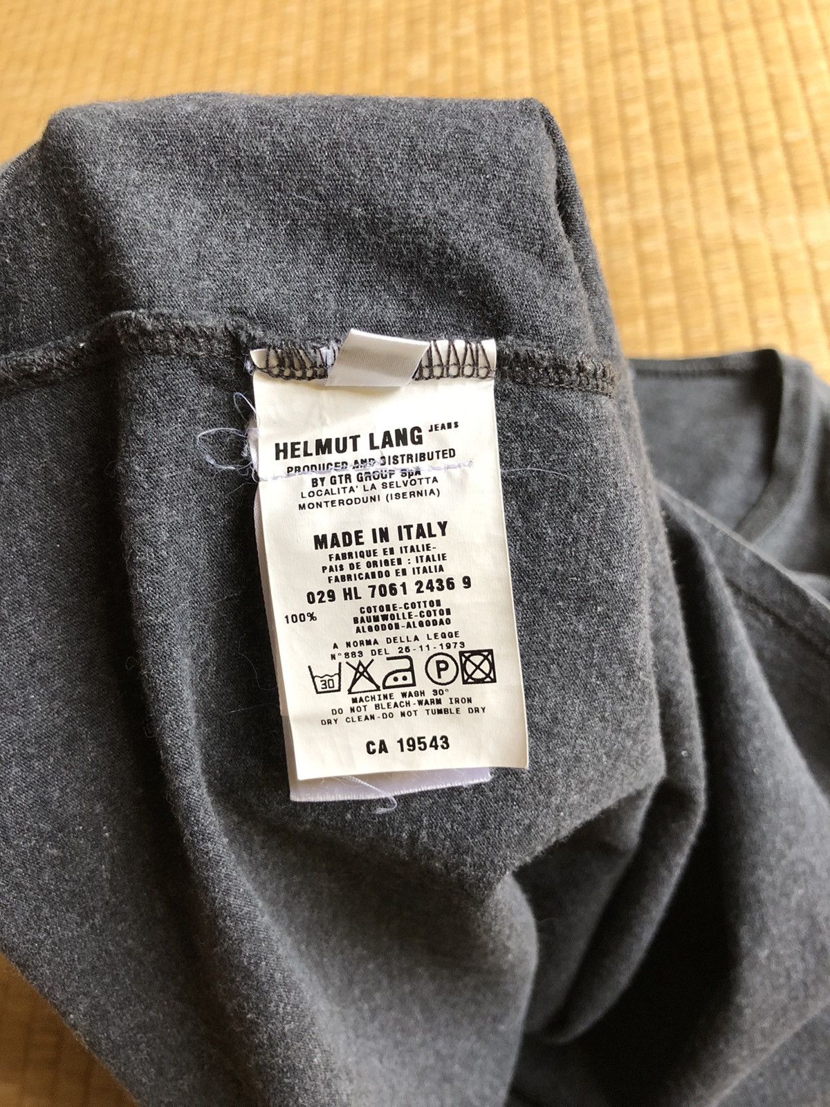 Helmut Lang 1998 Helmut Lang Single Pocket Minimal LS Shirt Sweater Size US S / EU 44-46 / 1 - 6 Thumbnail