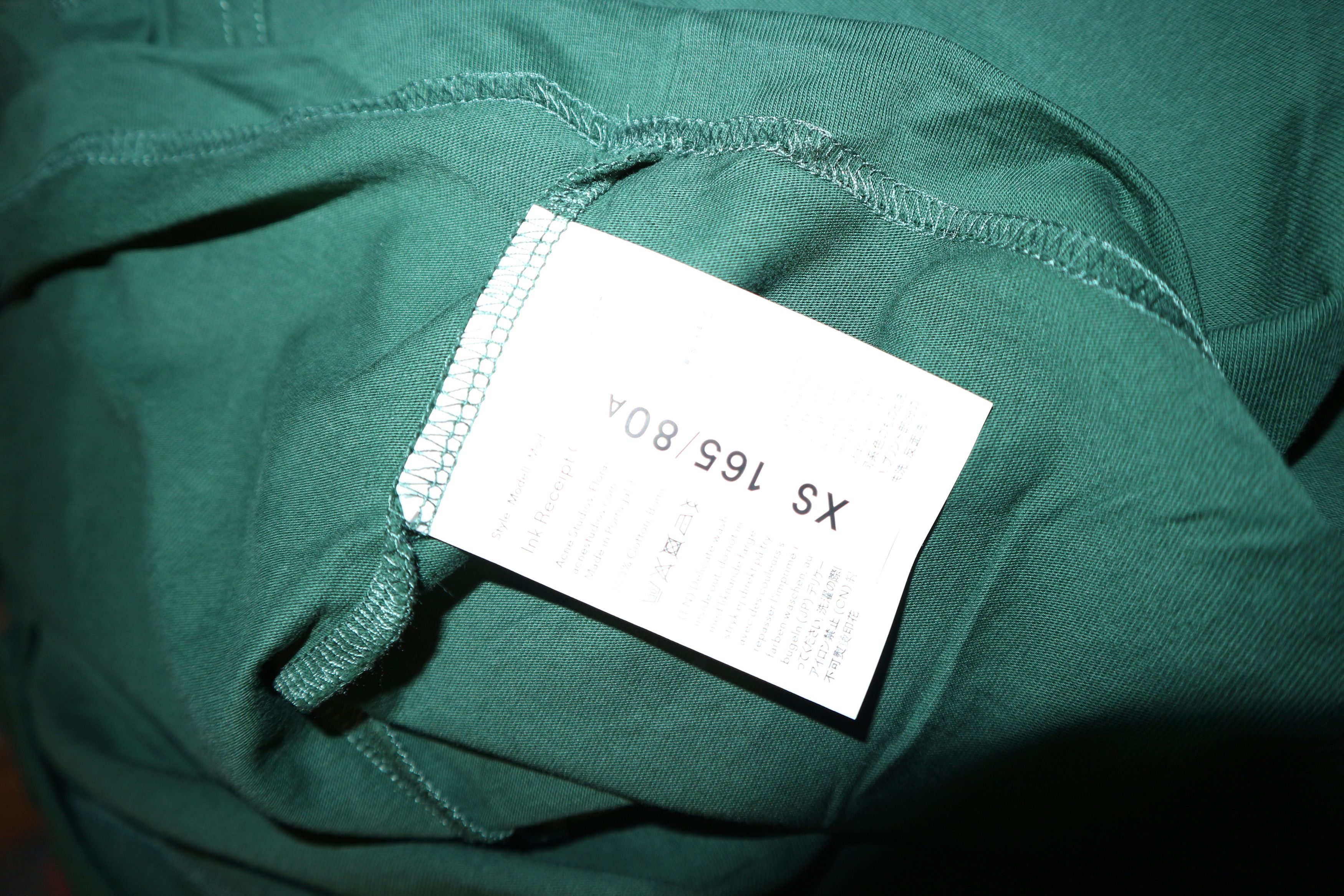 Acne Studios OVERSIZED RECEIPT T-SHIRT Size US XS / EU 42 / 0 - 9 Thumbnail