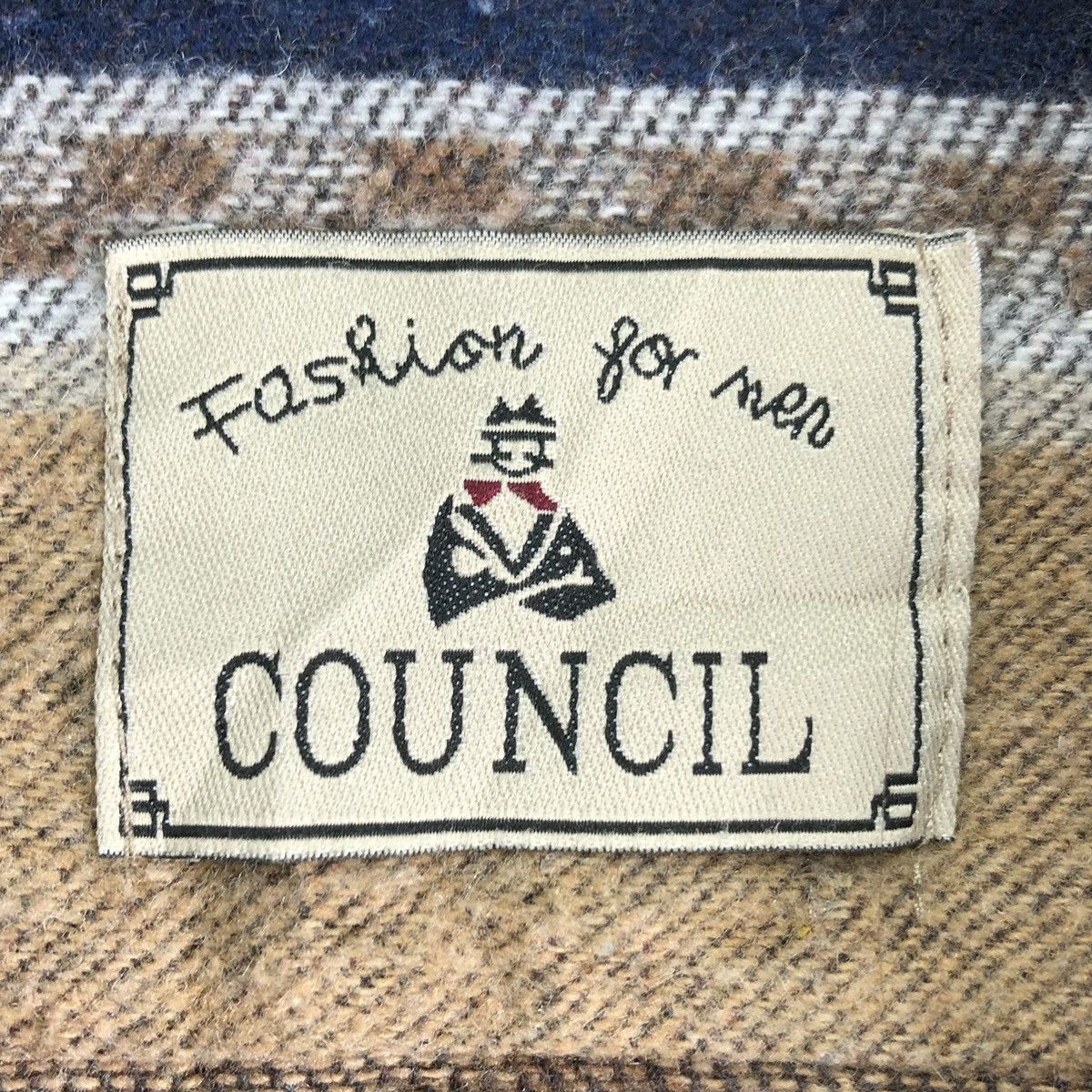 Flannel Vintage 90's Wool Flannel Navajo Double Pocket by Council Size US XL / EU 56 / 4 - 13 Thumbnail