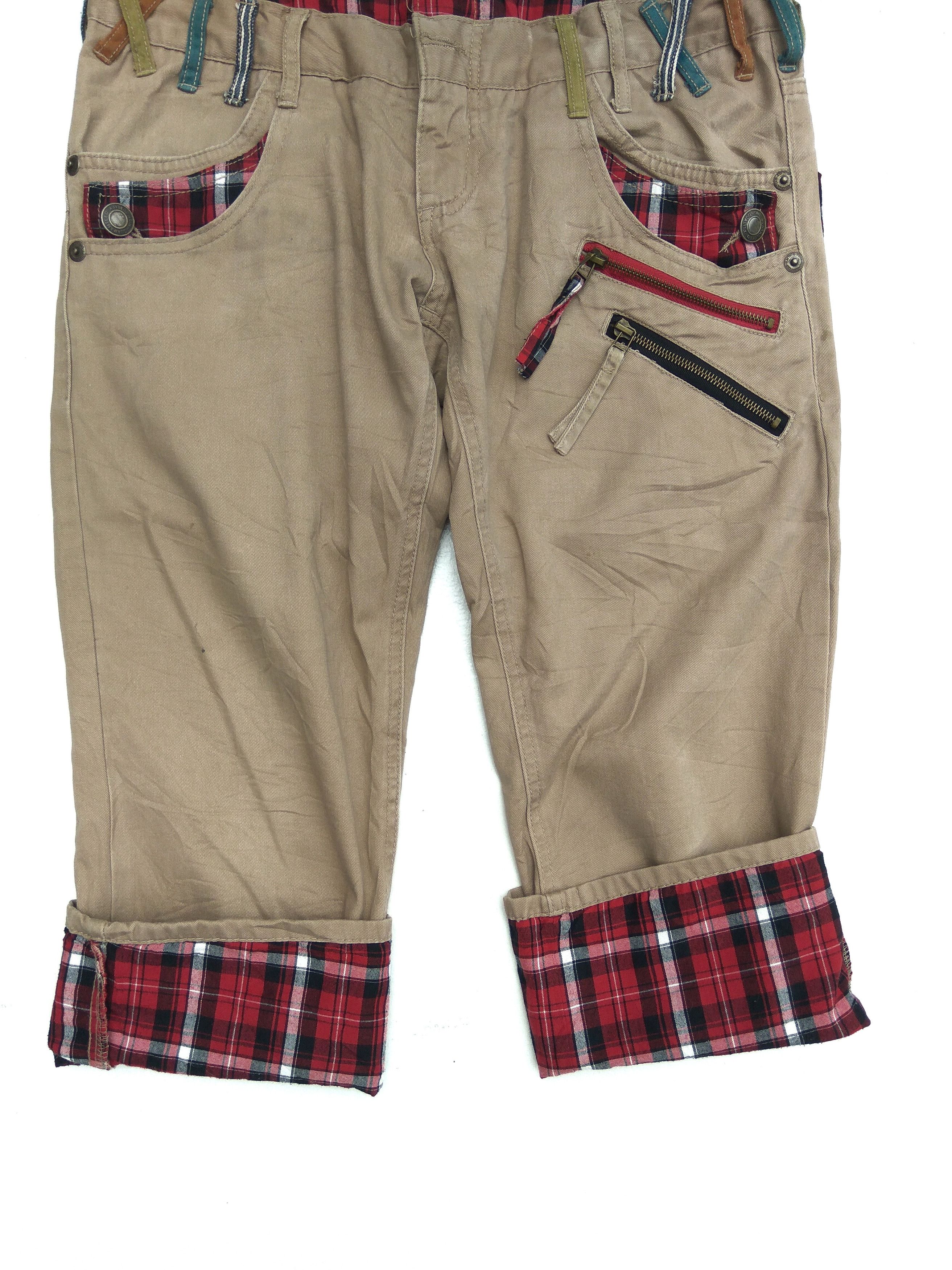 Seditionaries double waist rare punk design short pants gothic Size US 32 / EU 48 - 3 Thumbnail