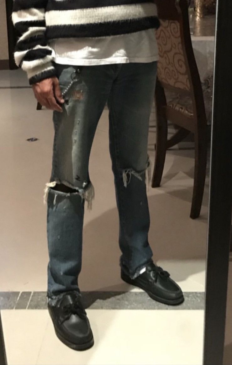 Undercover Undercover SS05 But Beautiful Denim With Back Patches Size US 31 - 13 Thumbnail