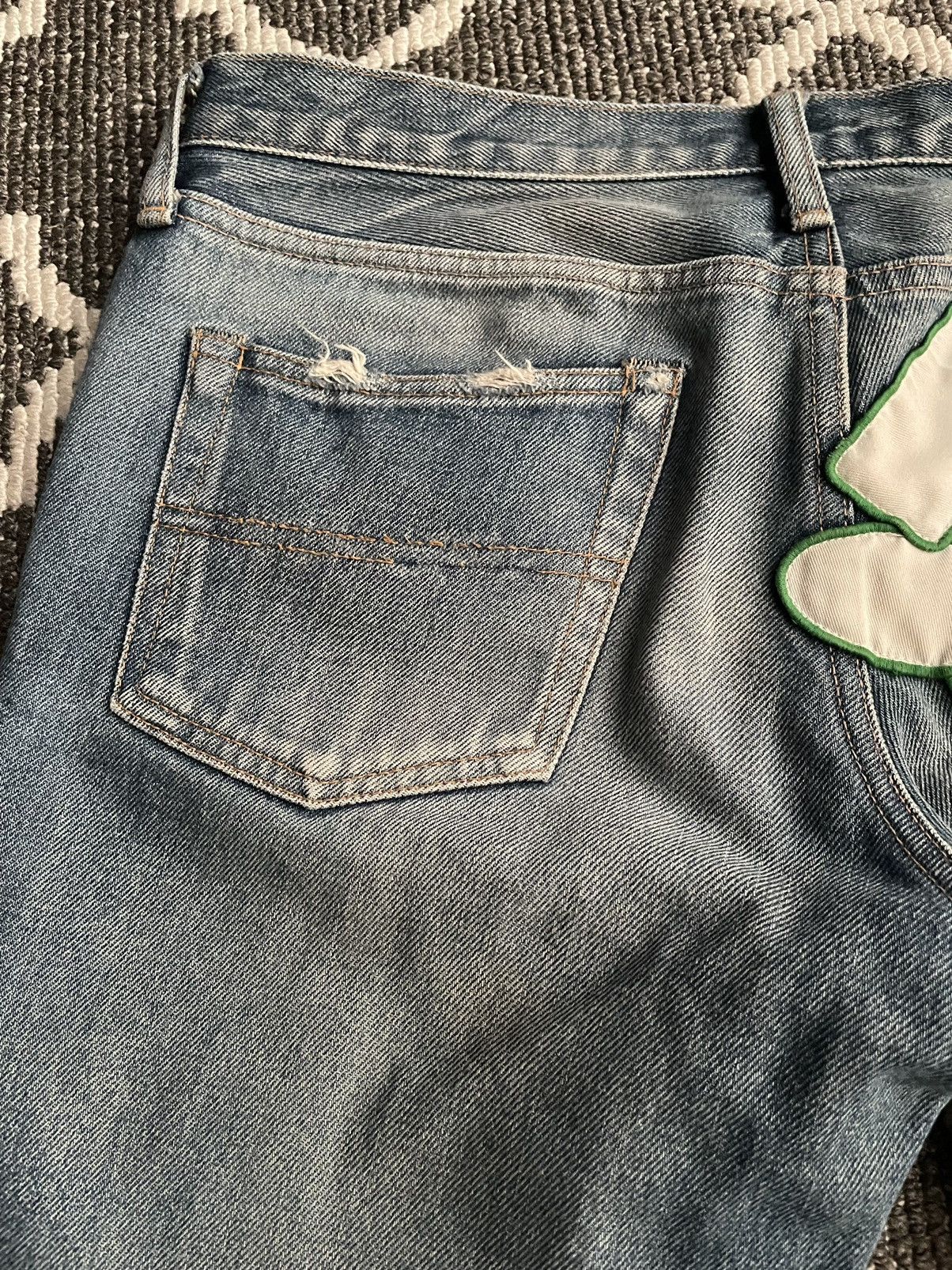 Undercover Undercover SS05 But Beautiful Denim With Back Patches Size US 31 - 9 Thumbnail