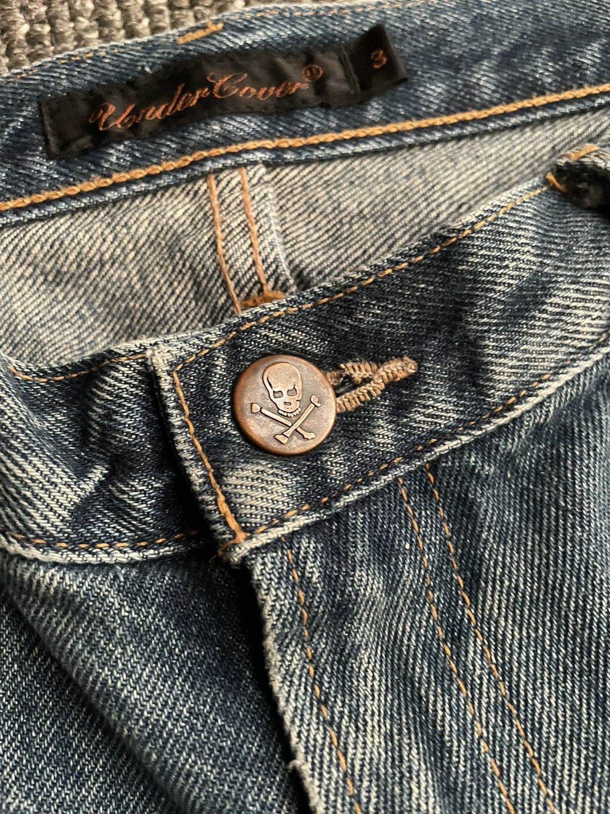 Undercover Undercover SS05 But Beautiful Denim With Back Patches Size US 31 - 4 Thumbnail