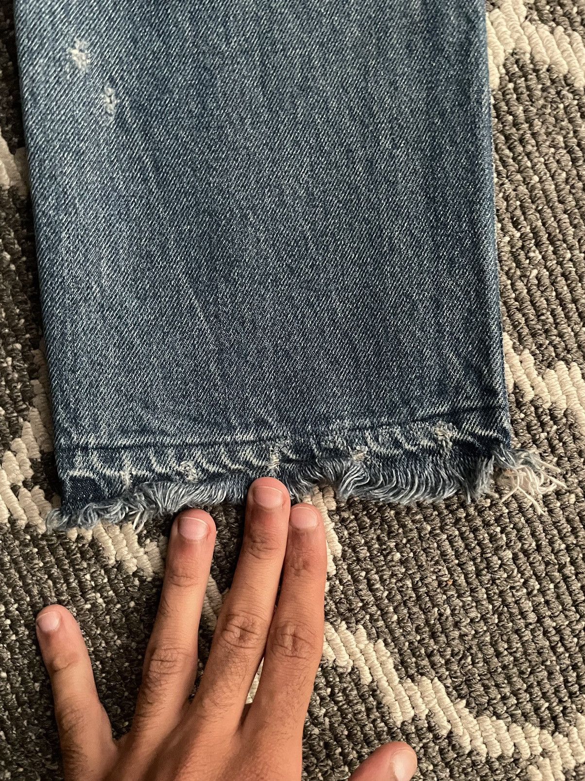 Undercover Undercover SS05 But Beautiful Denim With Back Patches Size US 31 - 6 Thumbnail
