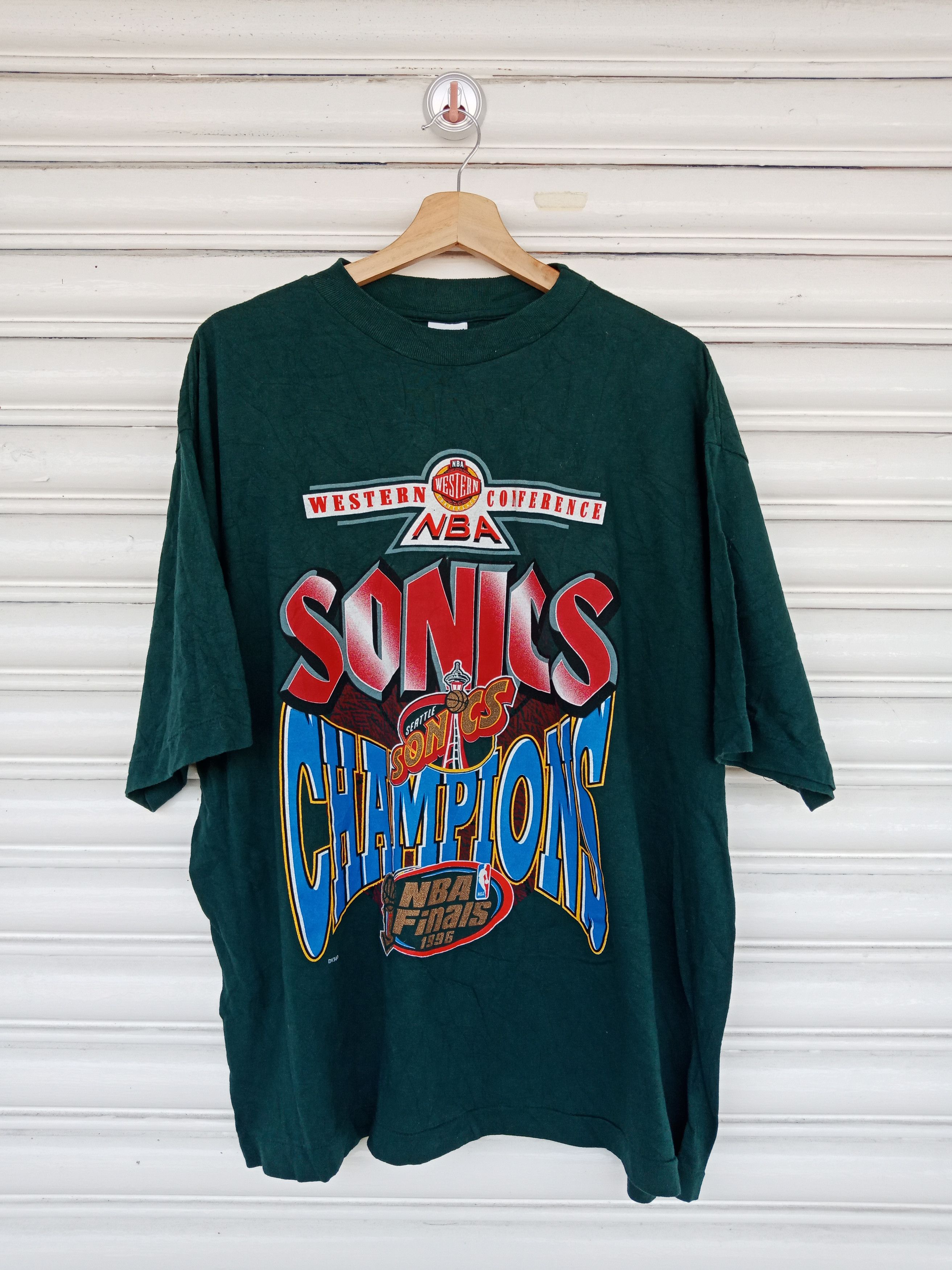 NBA Vintage 1996 NBA Final Sonic Champions Size US L / EU 52-54 / 3 - 1 Thumbnail