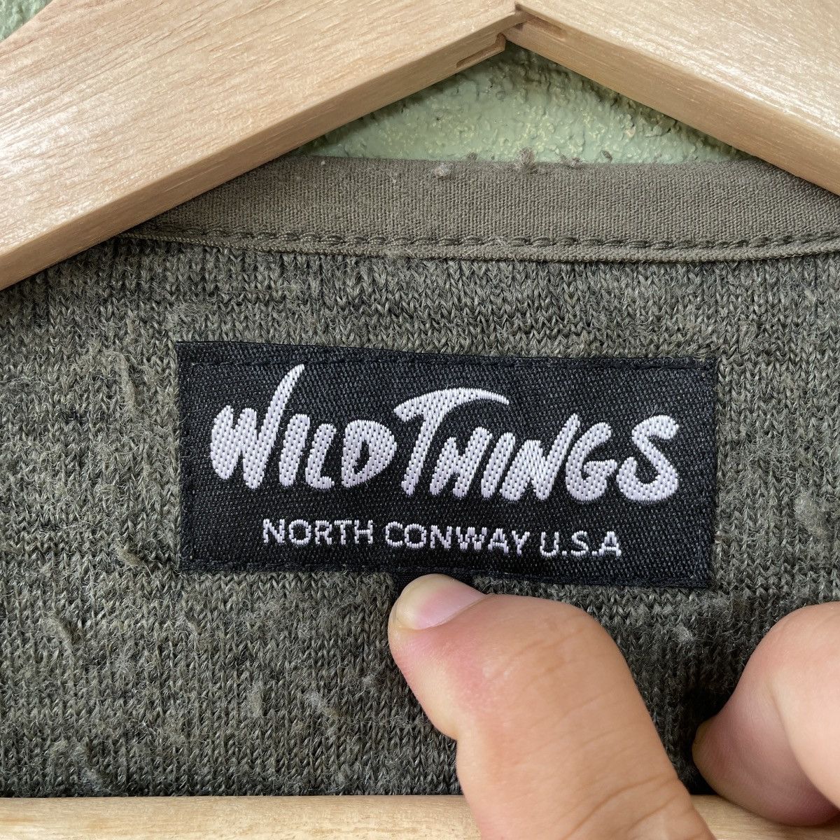 Aran Isles Knitwear Vintage Wild Things Sherpa Deep Pill Fleece Green Jacket Size US L / EU 52-54 / 3 - 7 Thumbnail