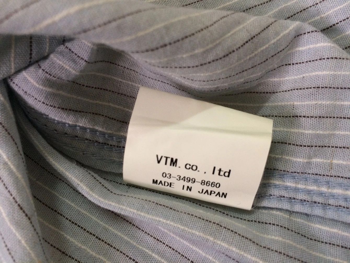 Japanese Brand × Vintage 🔥🔥Japanese Brand Victim Striped Shirt Size US S / EU 44-46 / 1 - 7 Thumbnail