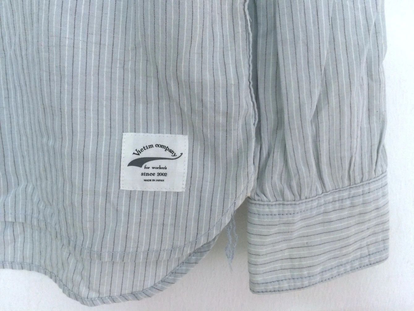 Japanese Brand × Vintage 🔥🔥Japanese Brand Victim Striped Shirt Size US S / EU 44-46 / 1 - 5 Thumbnail