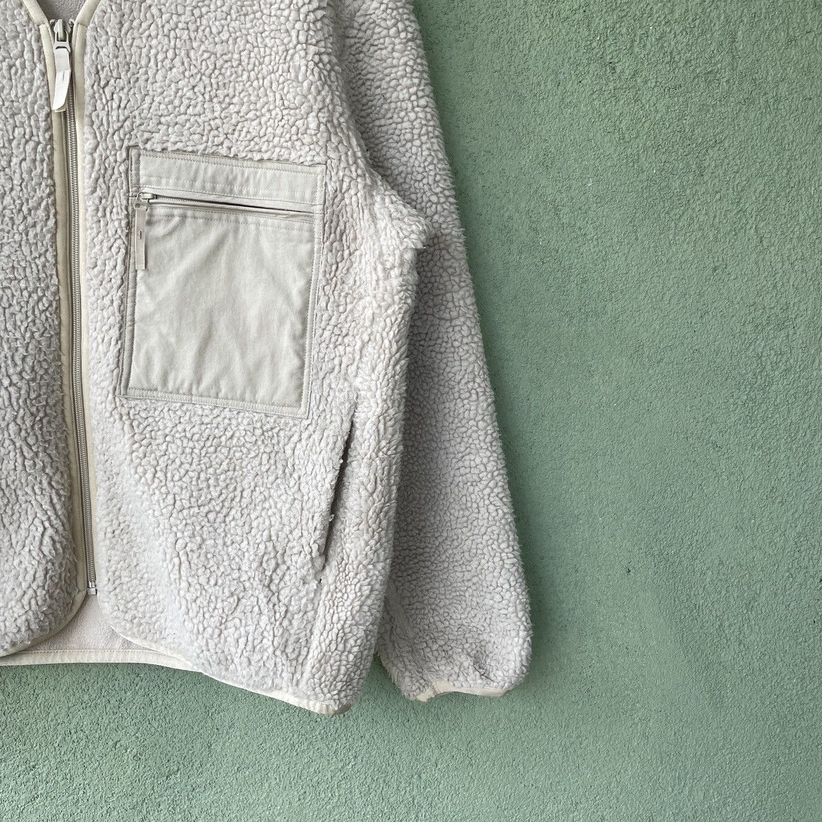 Japanese Brand Vtg Undercover X Uniqlo Retro-X Zip Fleece Deep Pill Jacket Size US L / EU 52-54 / 3 - 5 Thumbnail