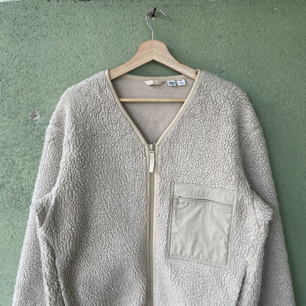 Japanese Brand Vtg Undercover X Uniqlo Retro-X Zip Fleece Deep Pill Jacket Size US L / EU 52-54 / 3 - 3 Thumbnail