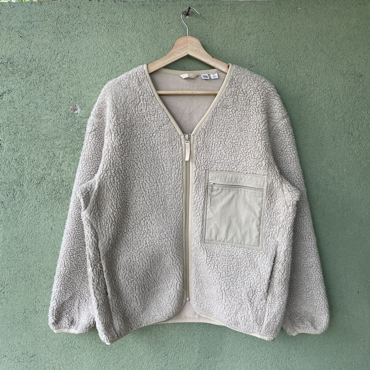 Japanese Brand Vtg Undercover X Uniqlo Retro-X Zip Fleece Deep Pill Jacket Size US L / EU 52-54 / 3 - 1 Thumbnail