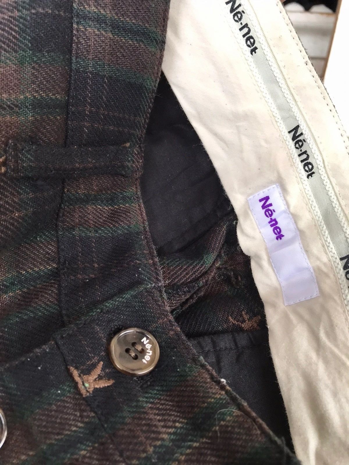 Issey Miyake 💥Final💥 Issey Miyake Ne-net Animal Tartan Pant Size US 31 - 7 Thumbnail