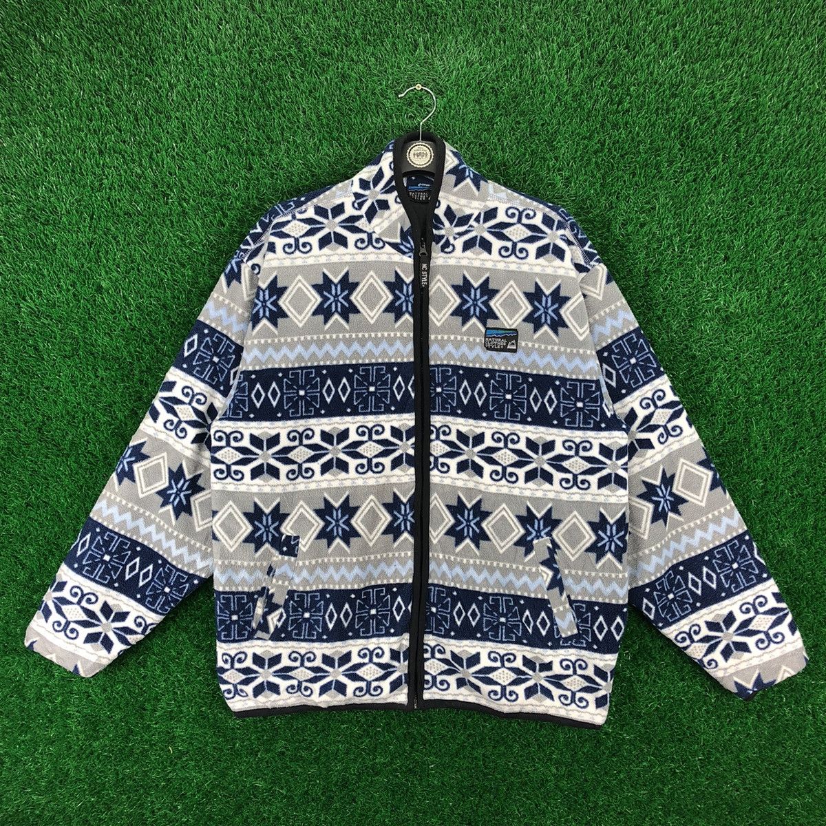 Outdoor Research Vintage 90's Natural Clothes Style Fleece Zipper Sweater Size US L / EU 52-54 / 3 - 1 Thumbnail