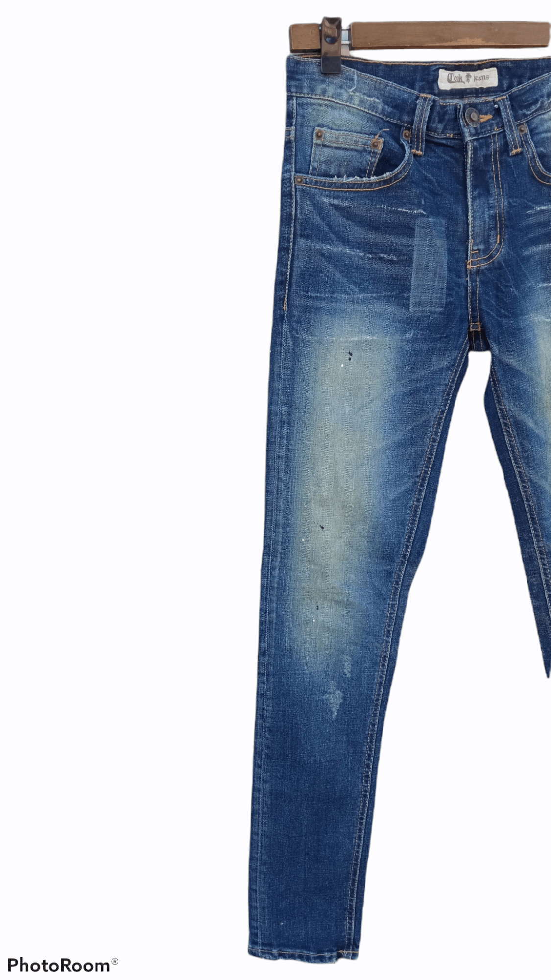 Japanese Brand 🔥🔥Japanese Brand Cook Jeans Distressed Jeans Denim Size US 29 - 5 Thumbnail