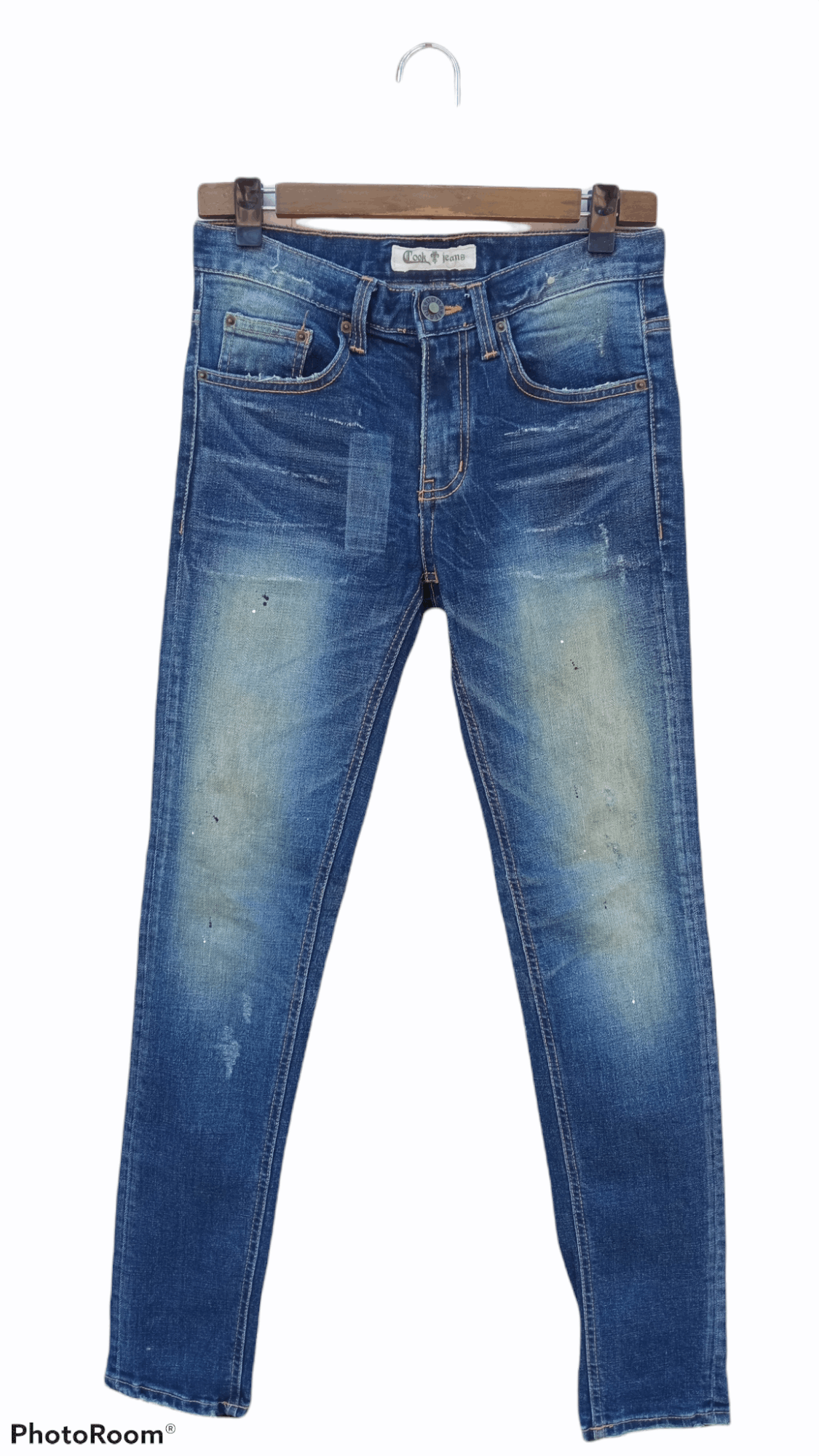 Japanese Brand 🔥🔥Japanese Brand Cook Jeans Distressed Jeans Denim Size US 29 - 1 Thumbnail