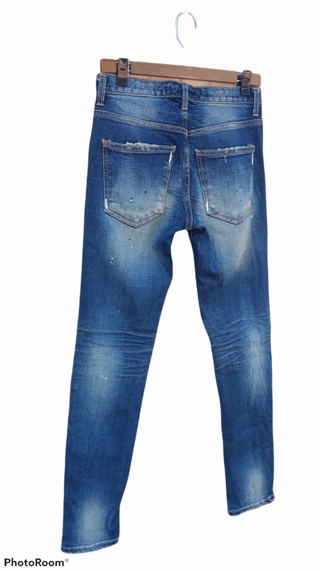 Japanese Brand 🔥🔥Japanese Brand Cook Jeans Distressed Jeans Denim Size US 29 - 23 Thumbnail