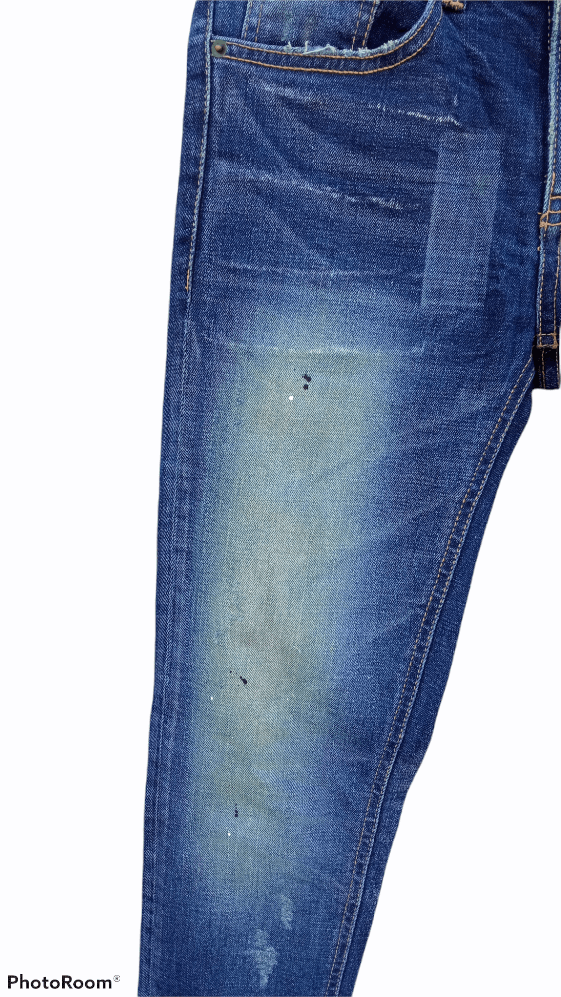 Japanese Brand 🔥🔥Japanese Brand Cook Jeans Distressed Jeans Denim Size US 29 - 20 Thumbnail