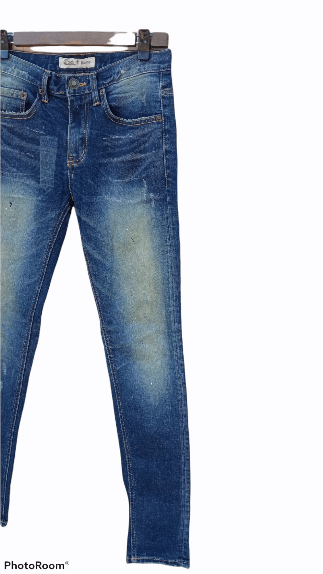 Japanese Brand 🔥🔥Japanese Brand Cook Jeans Distressed Jeans Denim Size US 29 - 4 Thumbnail