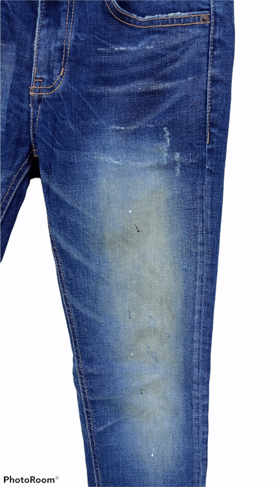 Japanese Brand 🔥🔥Japanese Brand Cook Jeans Distressed Jeans Denim Size US 29 - 21 Thumbnail