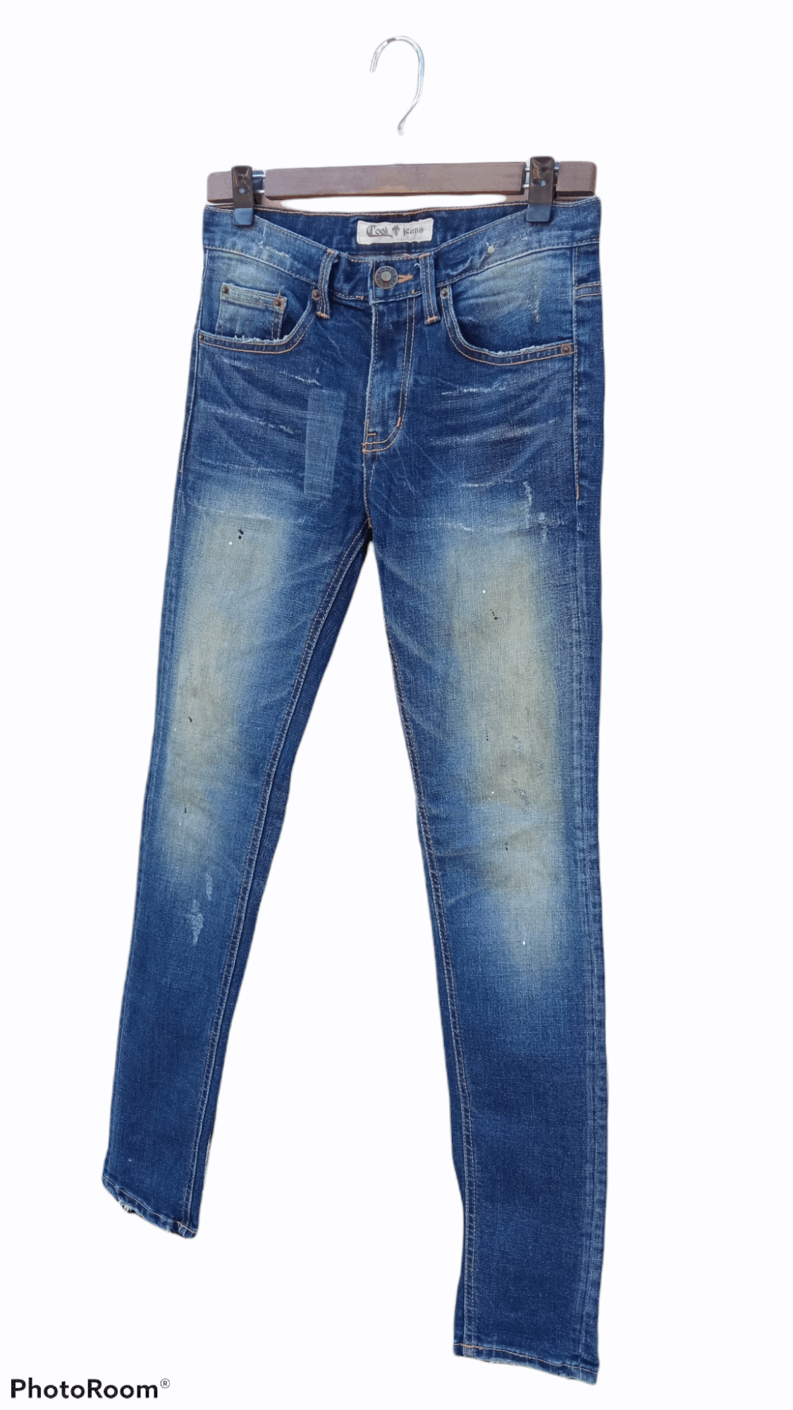 Japanese Brand 🔥🔥Japanese Brand Cook Jeans Distressed Jeans Denim Size US 29 - 3 Thumbnail