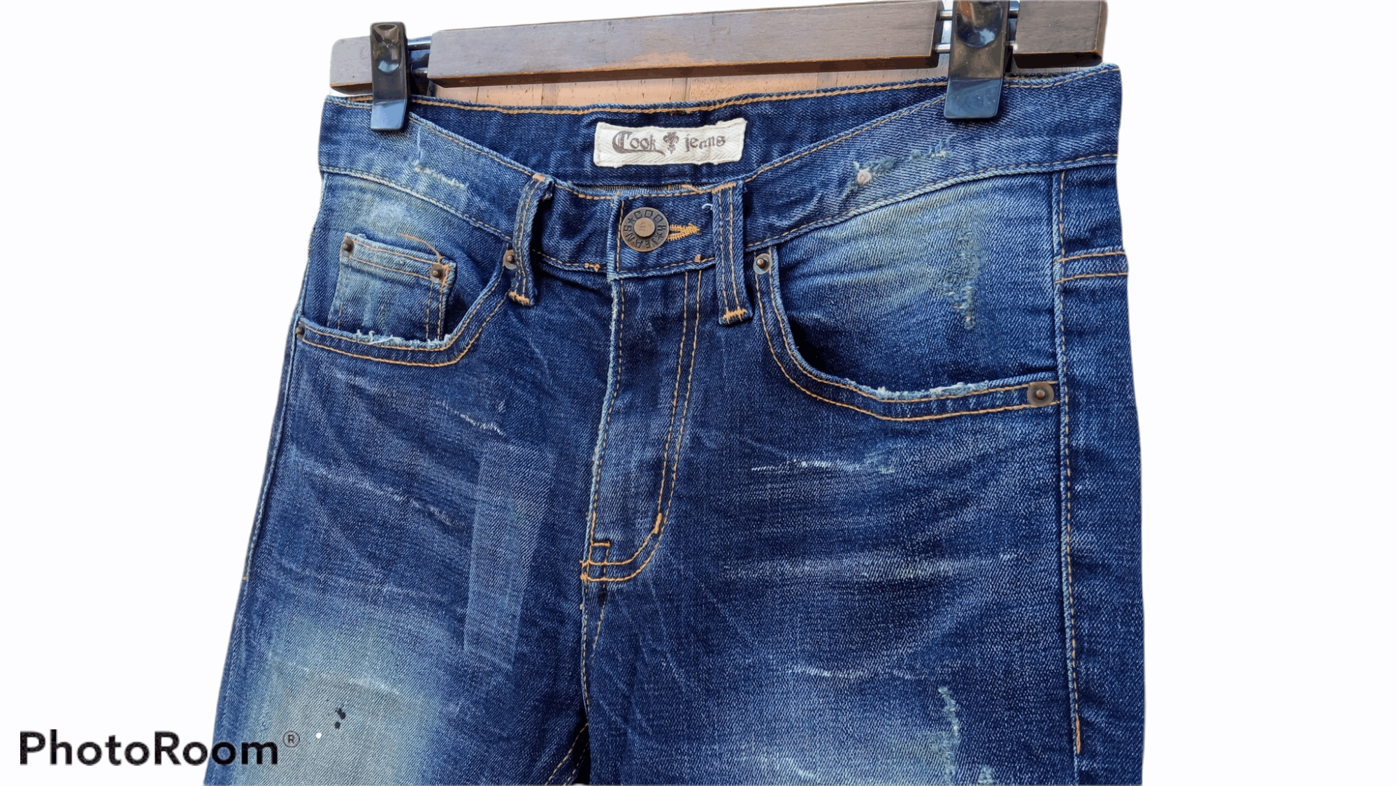 Japanese Brand 🔥🔥Japanese Brand Cook Jeans Distressed Jeans Denim Size US 29 - 12 Thumbnail
