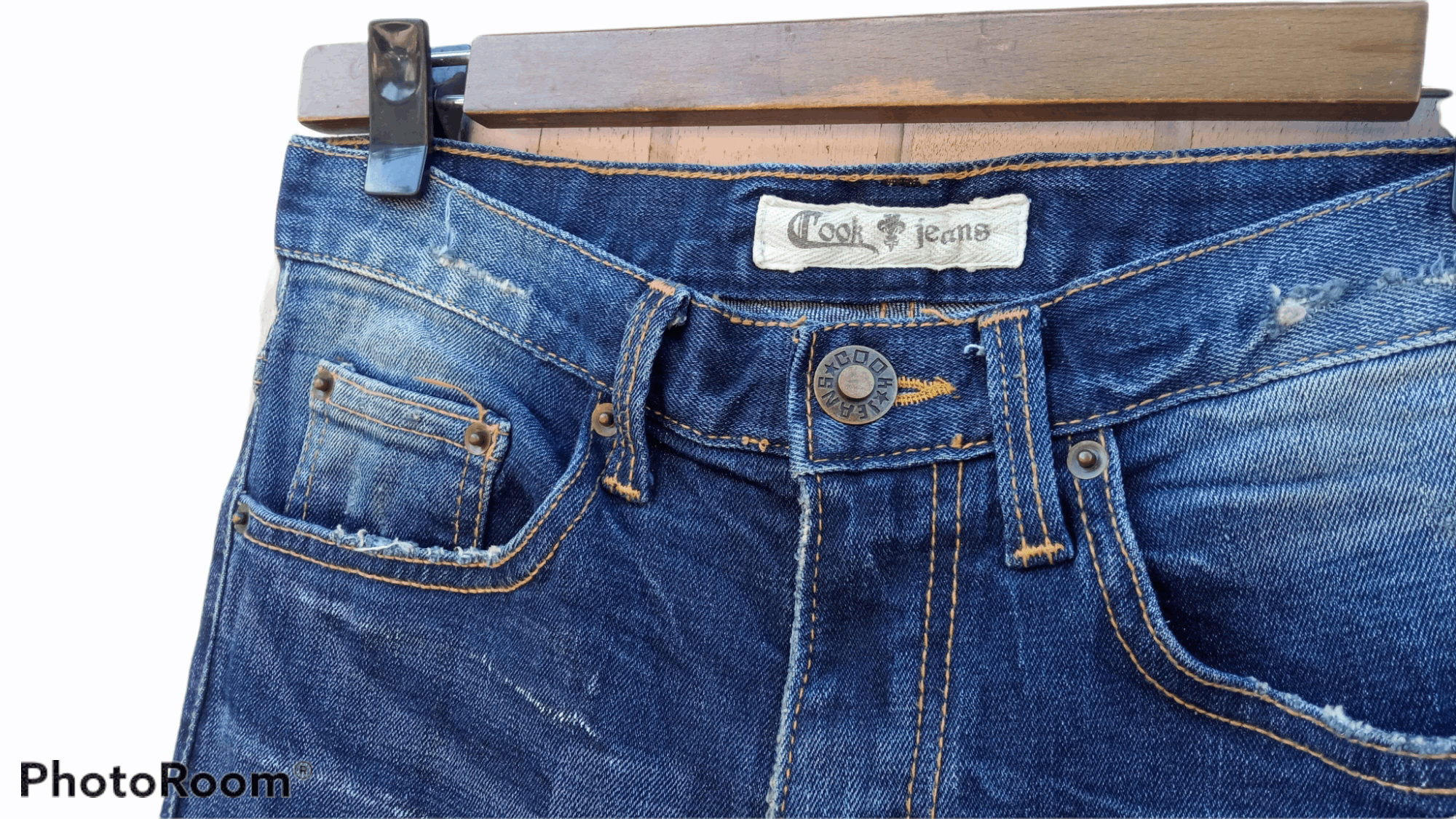 Japanese Brand 🔥🔥Japanese Brand Cook Jeans Distressed Jeans Denim Size US 29 - 13 Thumbnail
