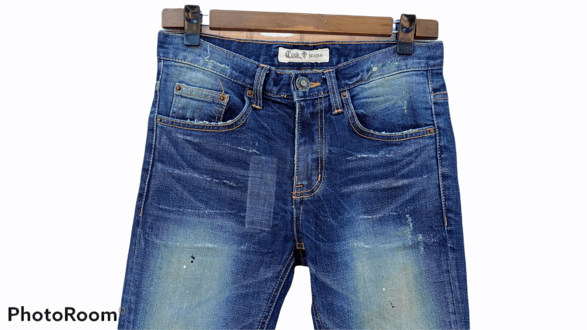 Japanese Brand 🔥🔥Japanese Brand Cook Jeans Distressed Jeans Denim Size US 29 - 16 Thumbnail