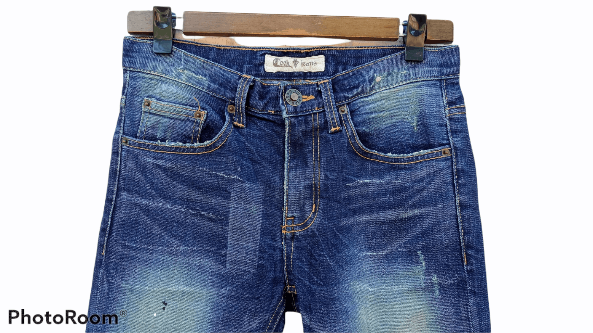 Japanese Brand 🔥🔥Japanese Brand Cook Jeans Distressed Jeans Denim Size US 29 - 9 Thumbnail