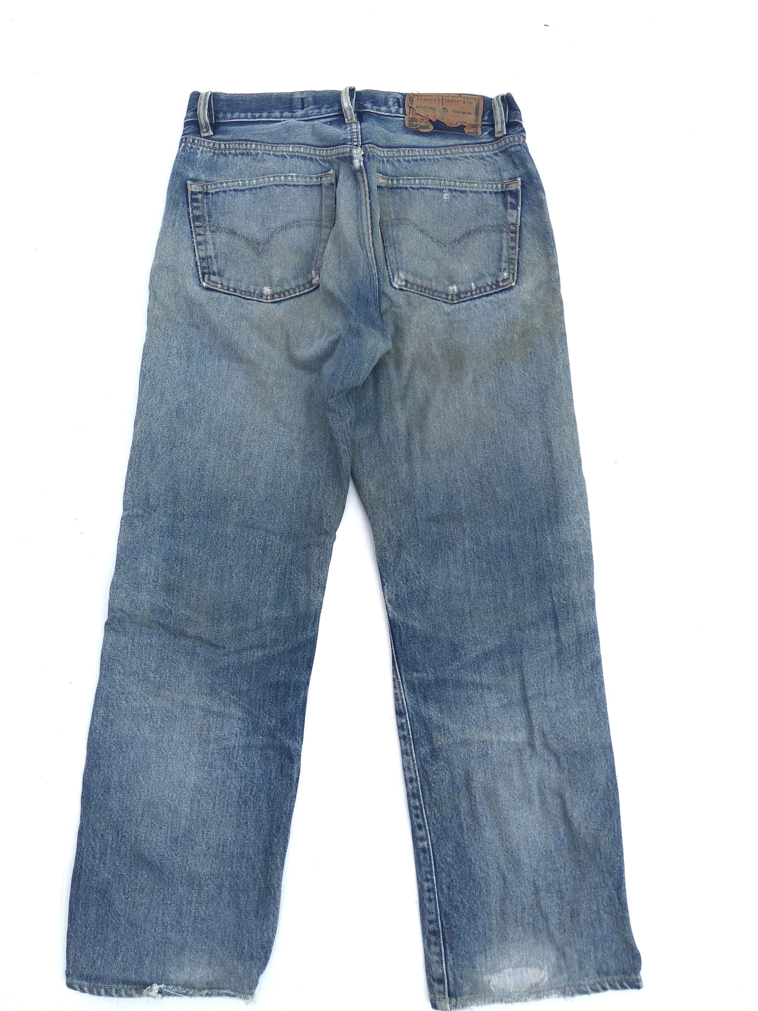 Diesel Diesel Industries Jeans Distressed Denim Size US 30 / EU 46 - 4 Thumbnail