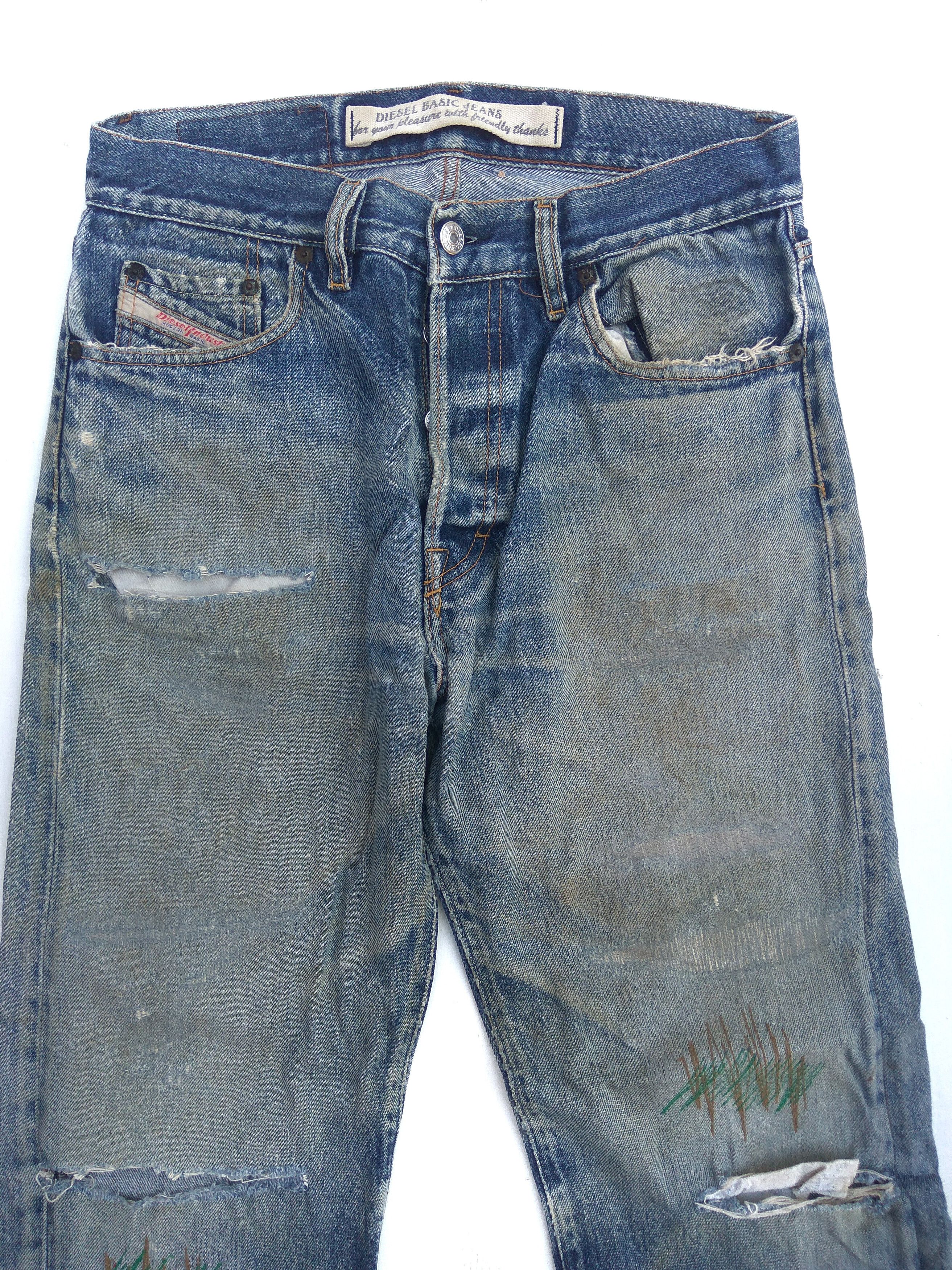 Diesel Diesel Industries Jeans Distressed Denim Size US 30 / EU 46 - 2 Thumbnail