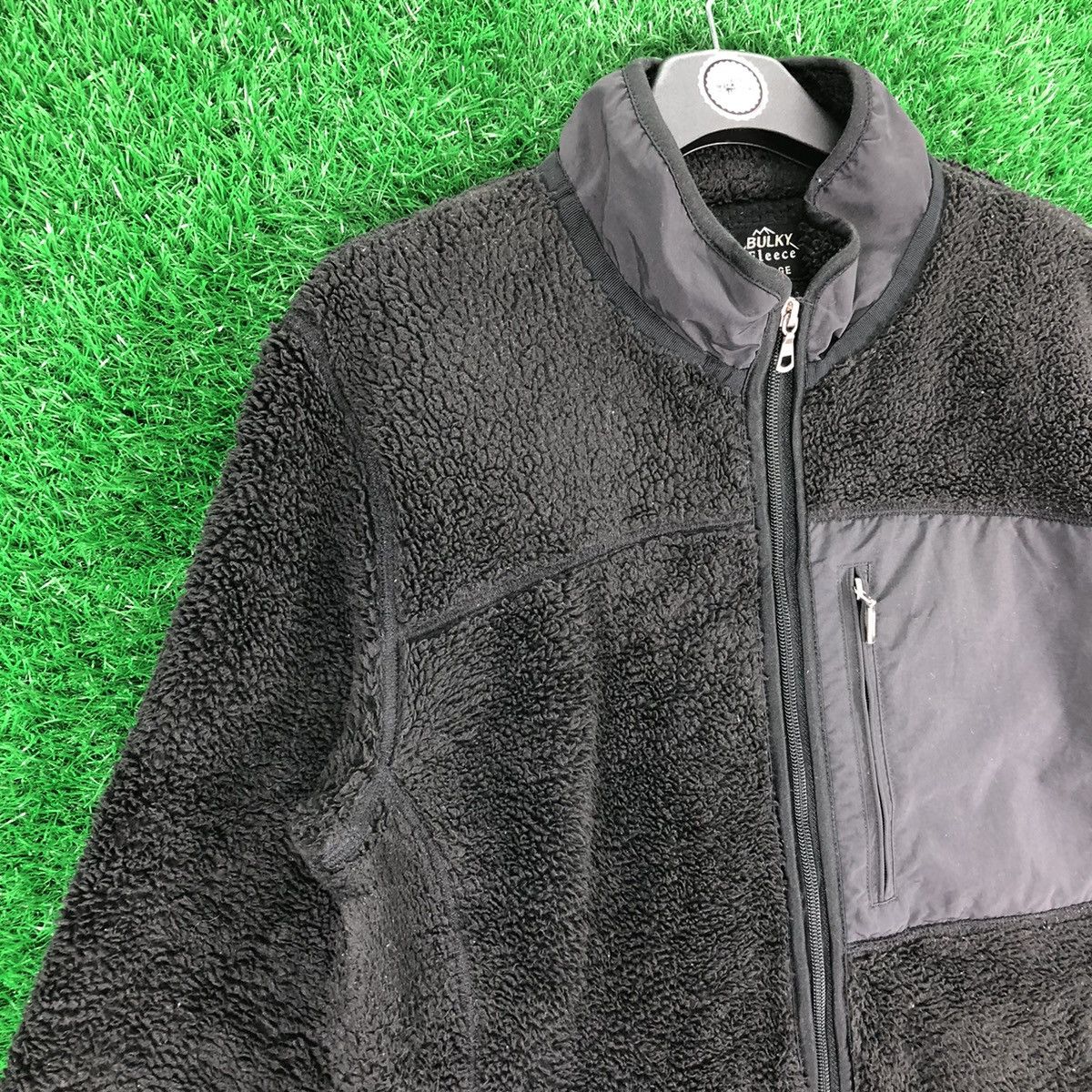 Uniqlo Uniqlo Bulky Fleece Black Zipper Sweater Jacket Size US S / EU 44-46 / 1 - 2 Thumbnail