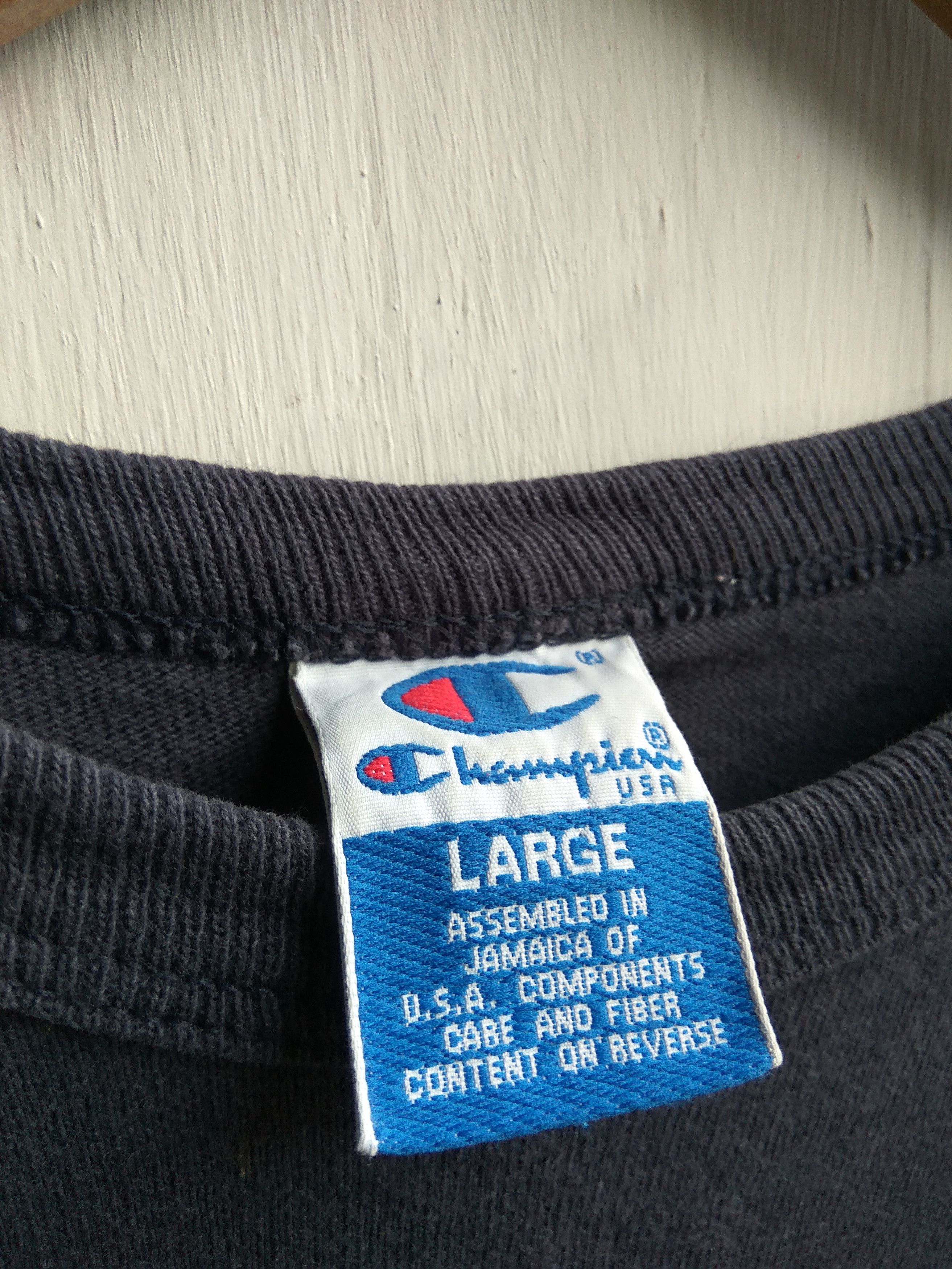 Champion × Vintage Vintage 90s CHAMPION small logo tshirt Size US L / EU 52-54 / 3 - 4 Thumbnail