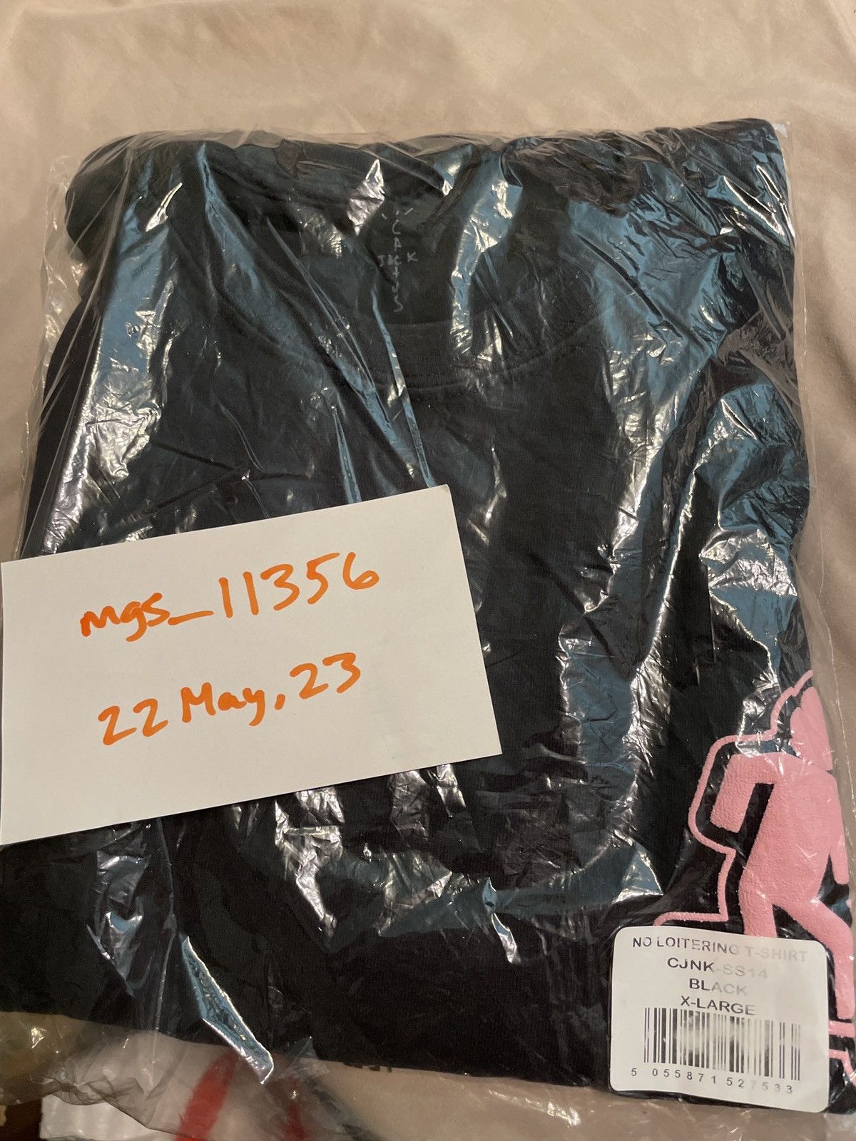 Travis Scott Travis Scott No Loitering T Shirt XL Pink Size US XL / EU 56 / 4 - 3 Thumbnail