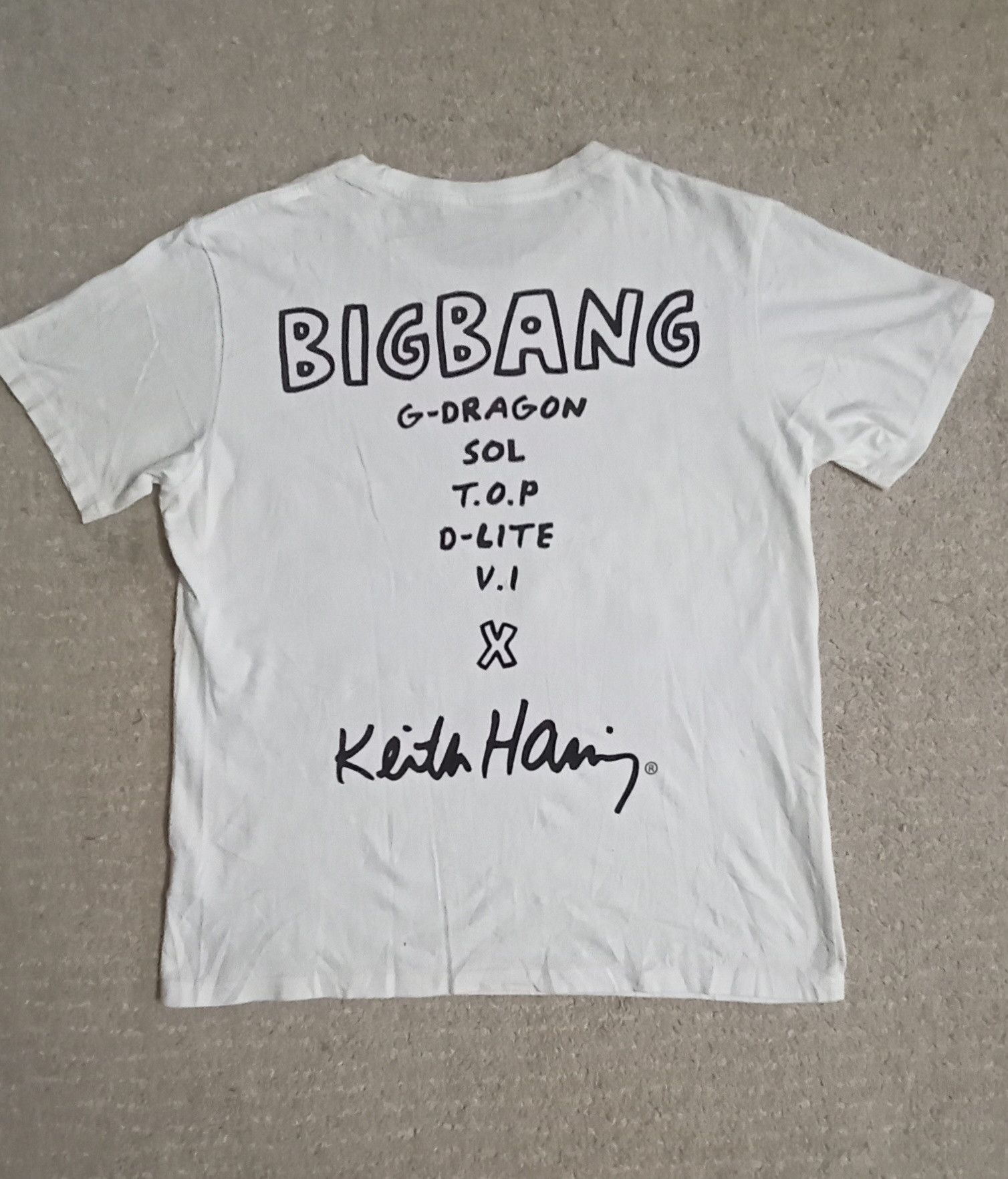 Band Tees RARE KEITH HARING X BIGBANG band BIG PRINT Size US M / EU 48-50 / 2 - 2 Thumbnail