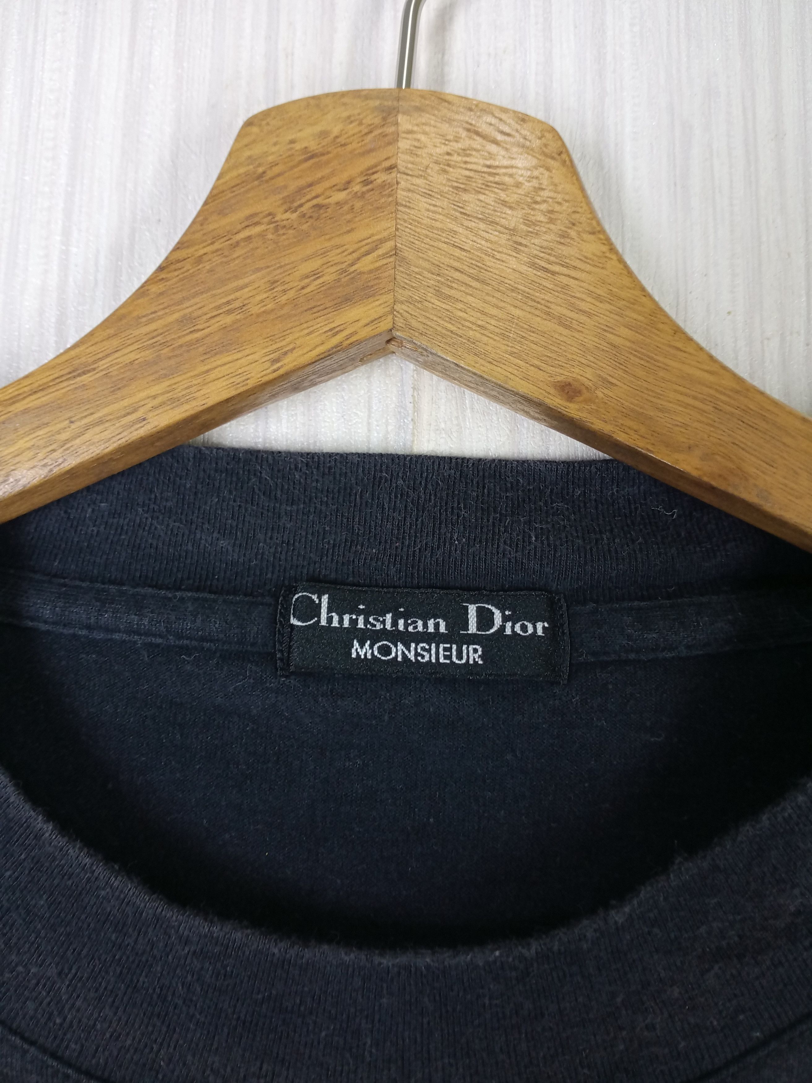 Christian Dior Monsieur Vintage Christian Dior Big Ligo Tshirt Size US L / EU 52-54 / 3 - 7 Thumbnail