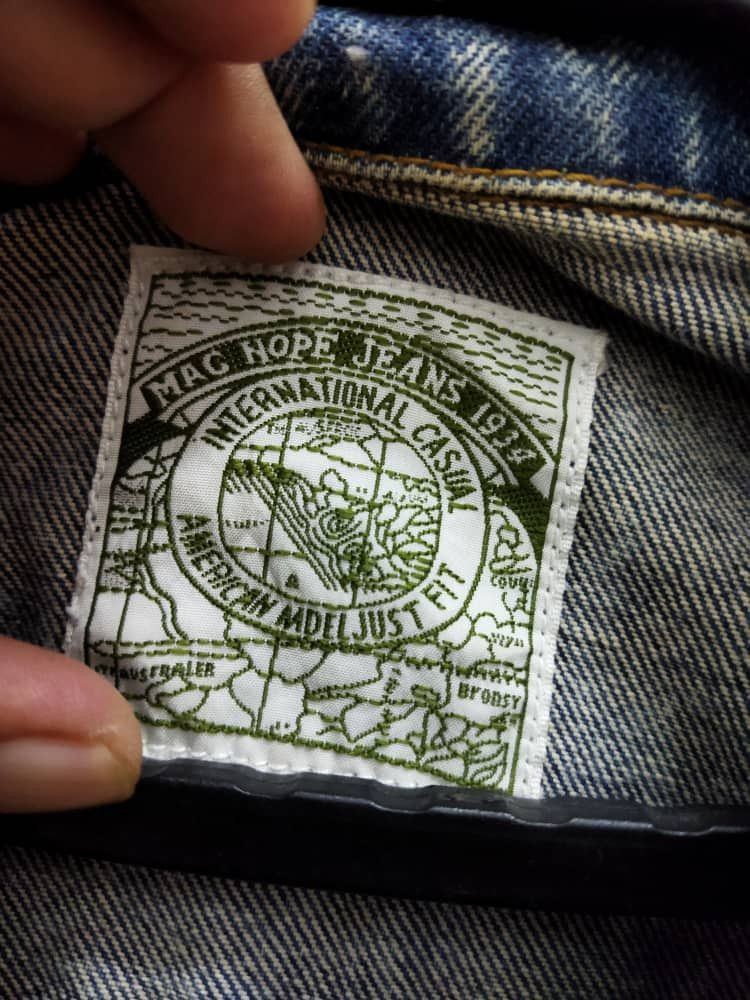 Japanese Brand 🔥GRAILED ACID WASH DENIMS JACKET Size US M / EU 48-50 / 2 - 4 Thumbnail
