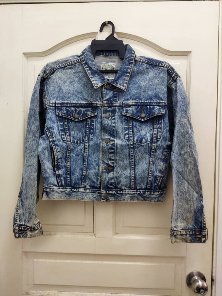 Japanese Brand 🔥GRAILED ACID WASH DENIMS JACKET Size US M / EU 48-50 / 2 - 1 Thumbnail