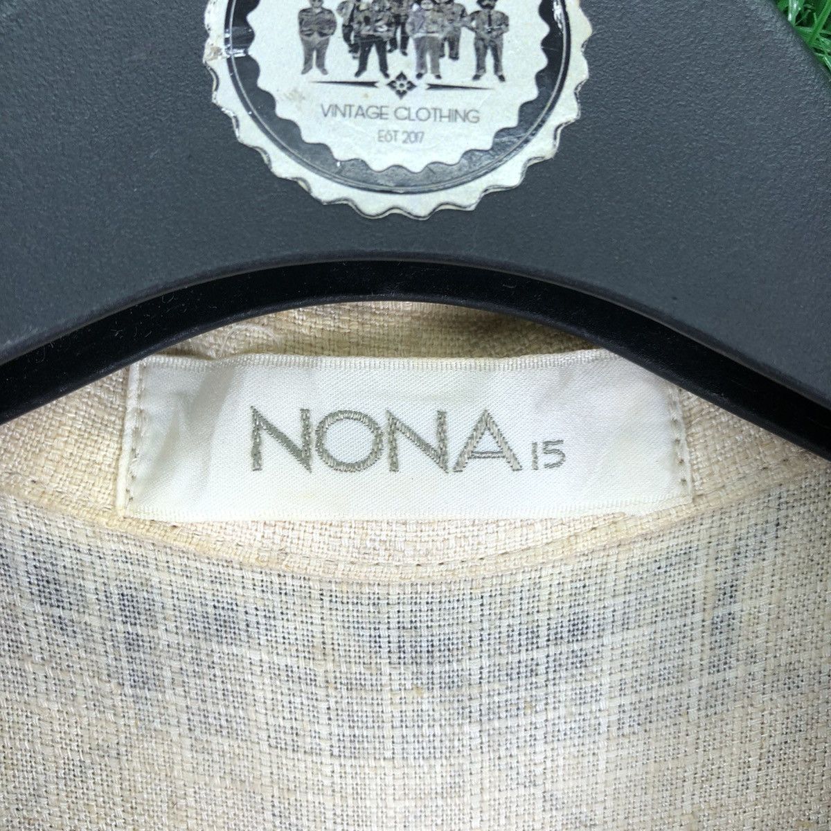 Japanese Brand Vintage Women Shirt Rayon+Hemp Fabric by Nona 15 Size L / US 10 / IT 46 - 11 Thumbnail