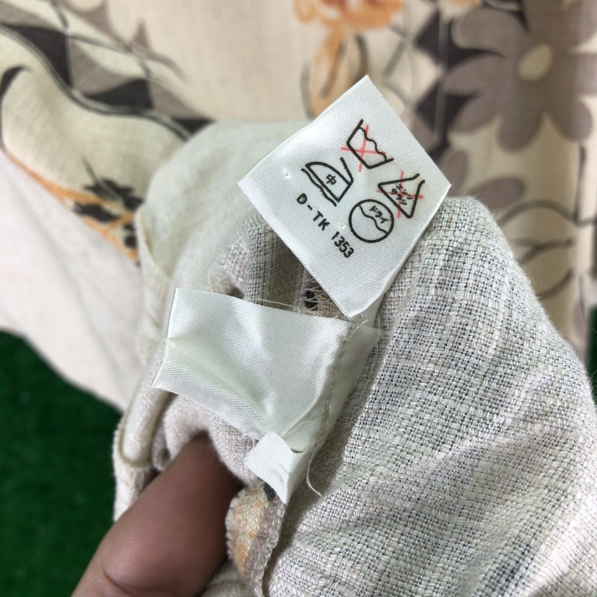 Japanese Brand Vintage Women Shirt Rayon+Hemp Fabric by Nona 15 Size L / US 10 / IT 46 - 13 Thumbnail