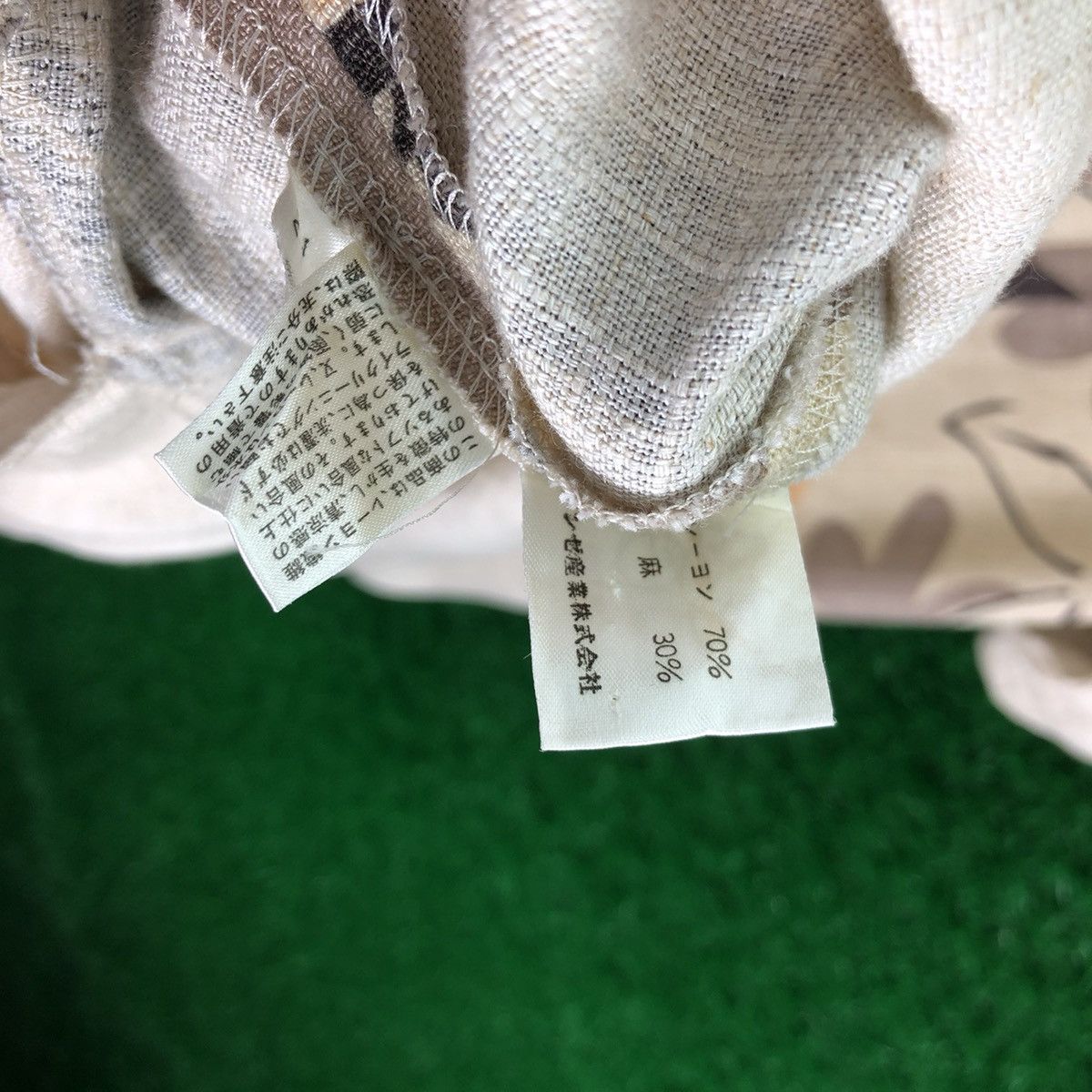 Japanese Brand Vintage Women Shirt Rayon+Hemp Fabric by Nona 15 Size L / US 10 / IT 46 - 12 Thumbnail