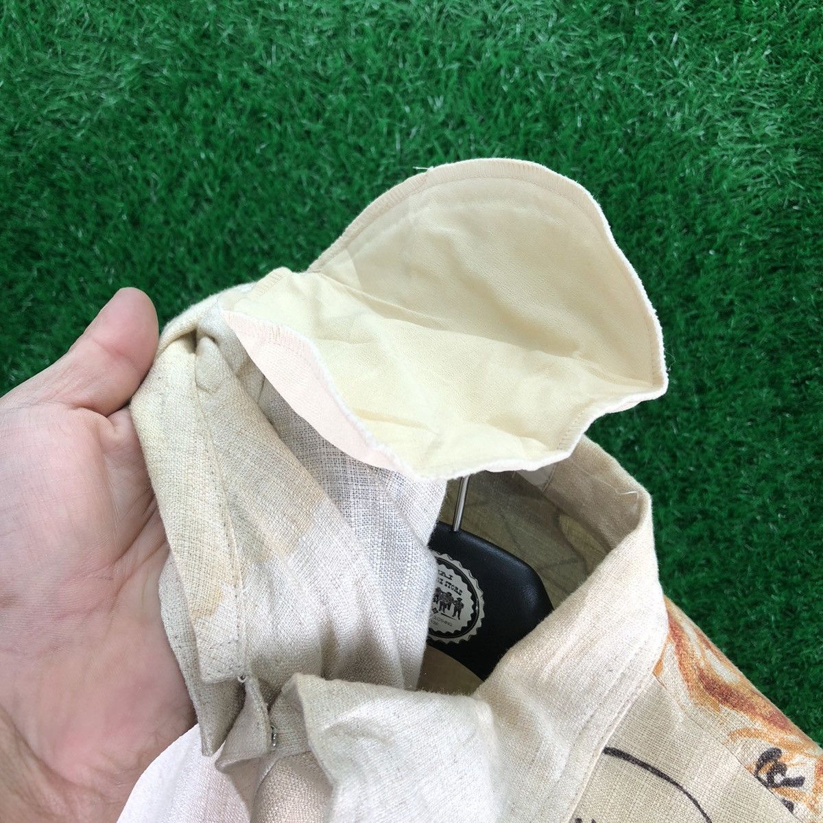 Japanese Brand Vintage Women Shirt Rayon+Hemp Fabric by Nona 15 Size L / US 10 / IT 46 - 10 Thumbnail