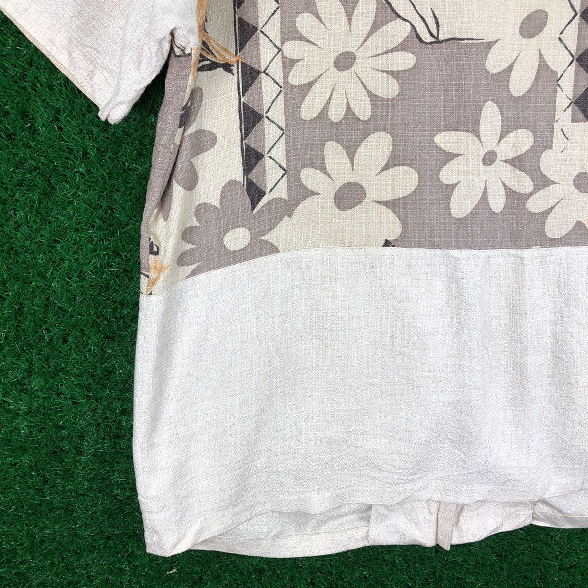 Japanese Brand Vintage Women Shirt Rayon+Hemp Fabric by Nona 15 Size L / US 10 / IT 46 - 6 Thumbnail