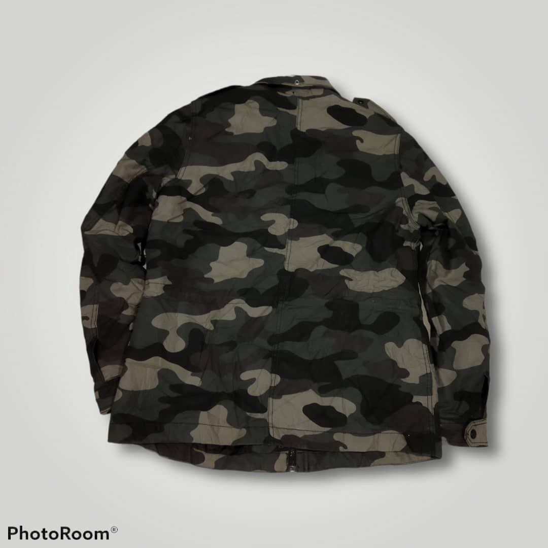 Designer × H&M H&M GREEN ARMY CAMO JACKET Size US M / EU 48-50 / 2 - 2 Thumbnail