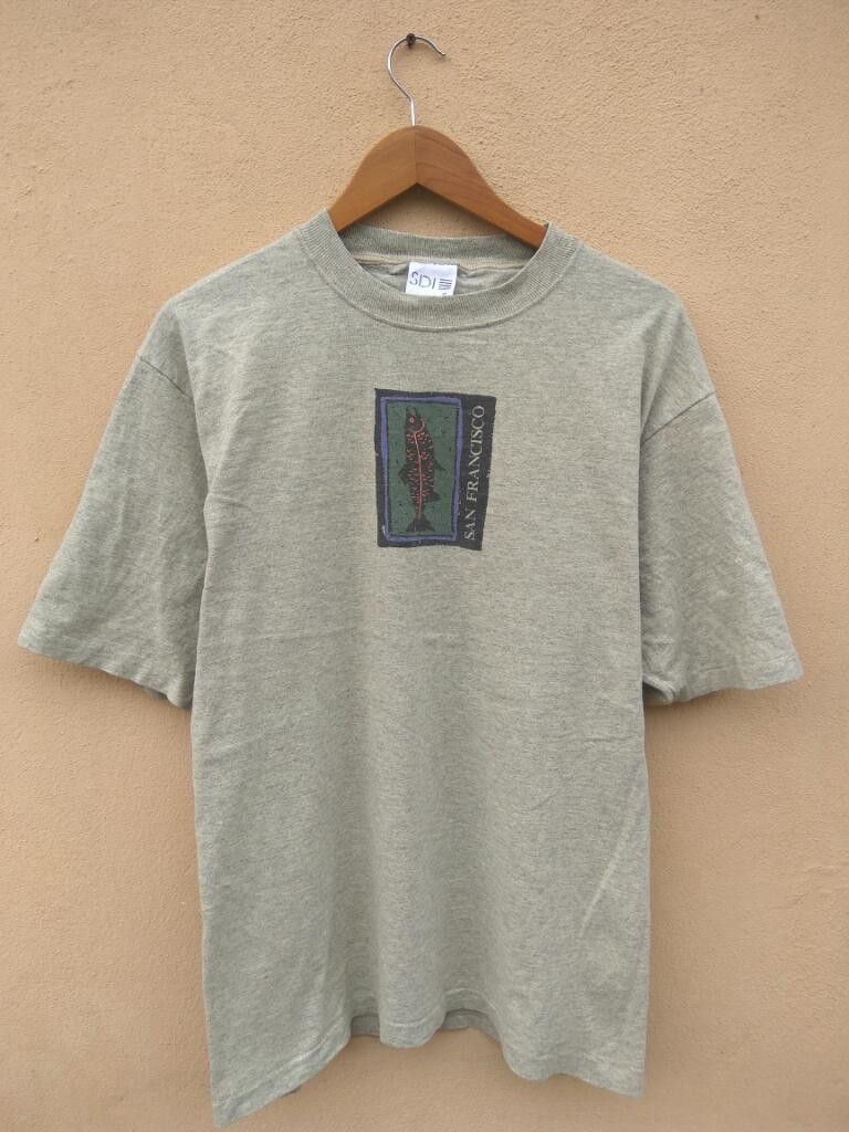 Vintage Vintage SDI T shirt San Francisco Made in Usa tee Size US M / EU 48-50 / 2 - 1 Thumbnail