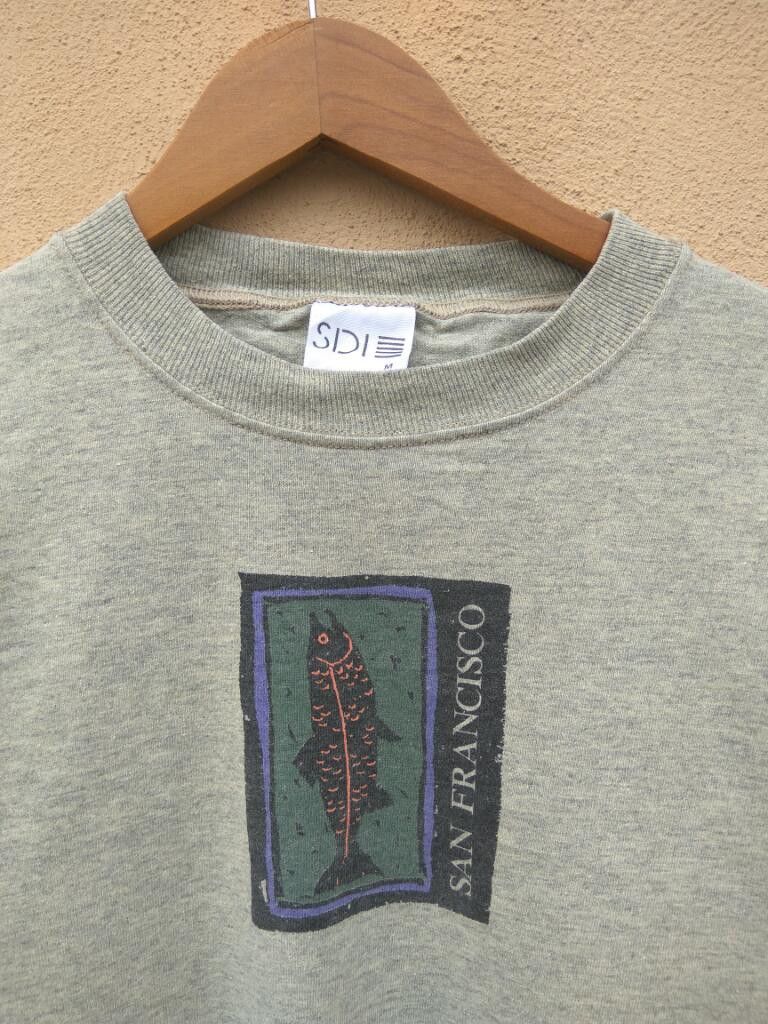Vintage Vintage SDI T shirt San Francisco Made in Usa tee Size US M / EU 48-50 / 2 - 2 Thumbnail